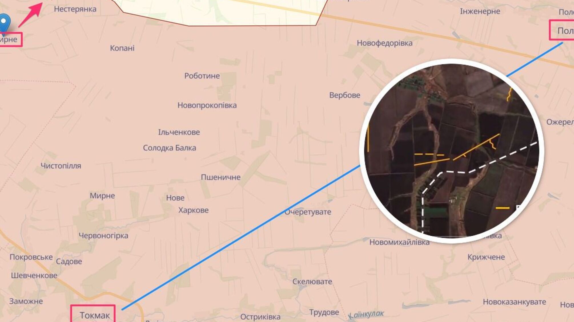 Оккупанты возвели на Запорожье 'линию Суровикина' протяженностью 50 км и попытались пойти в наступление