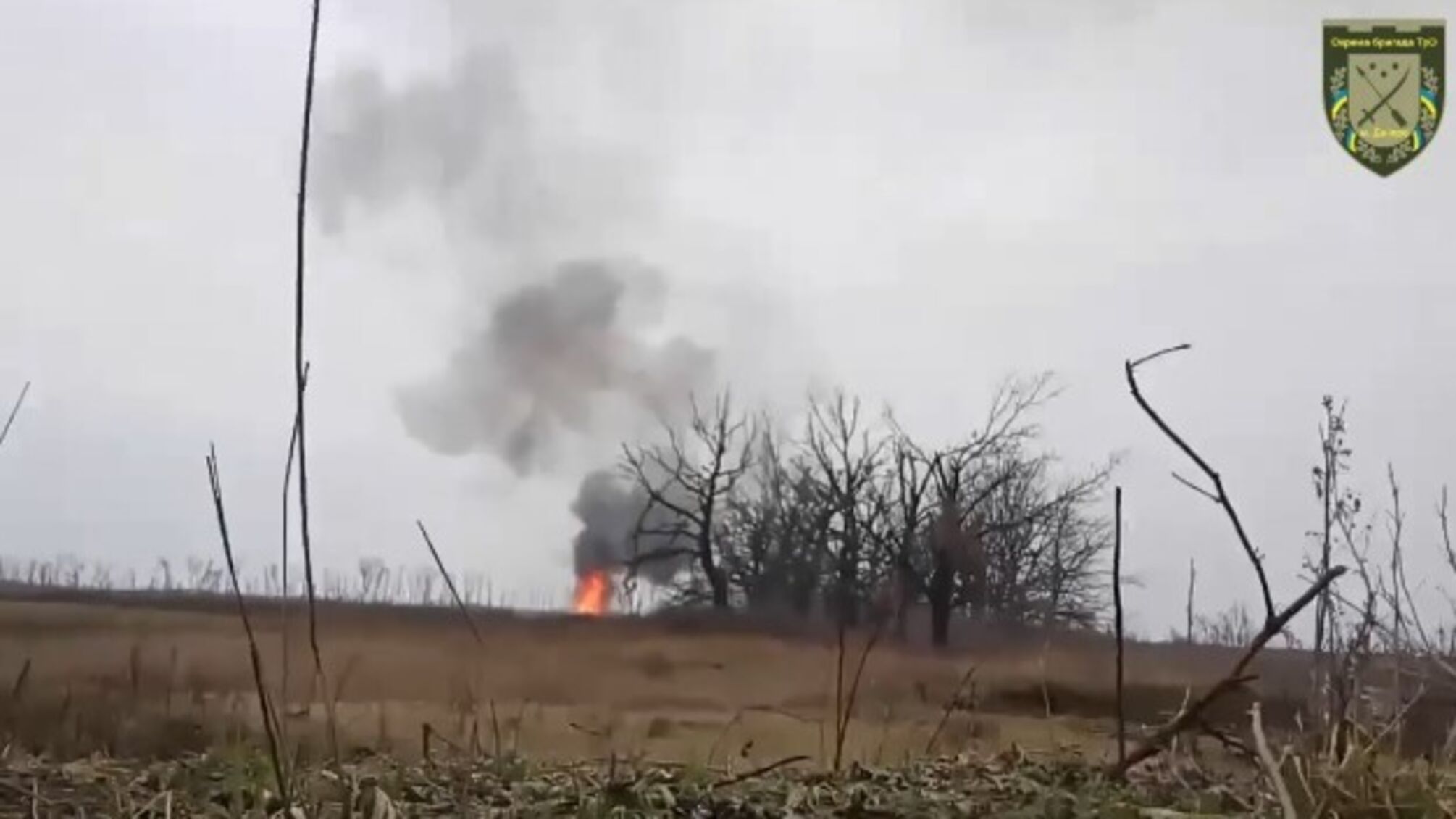 Українські військові знищили російський танк: вражаюче відео з фронту