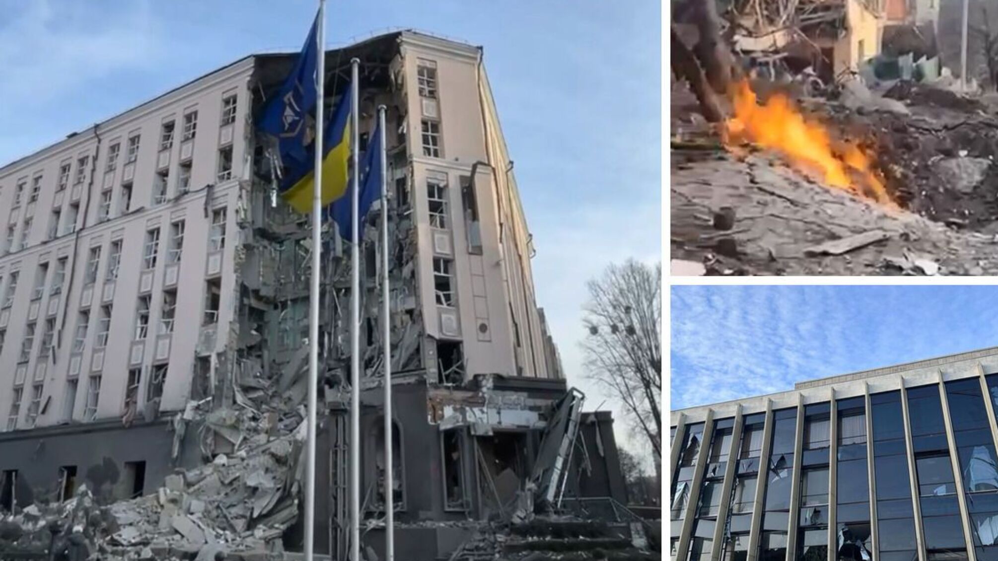 Атака на Київ: поранено іноземного журналіста, пошкоджено готель та низку цивільних споруд, - ОП