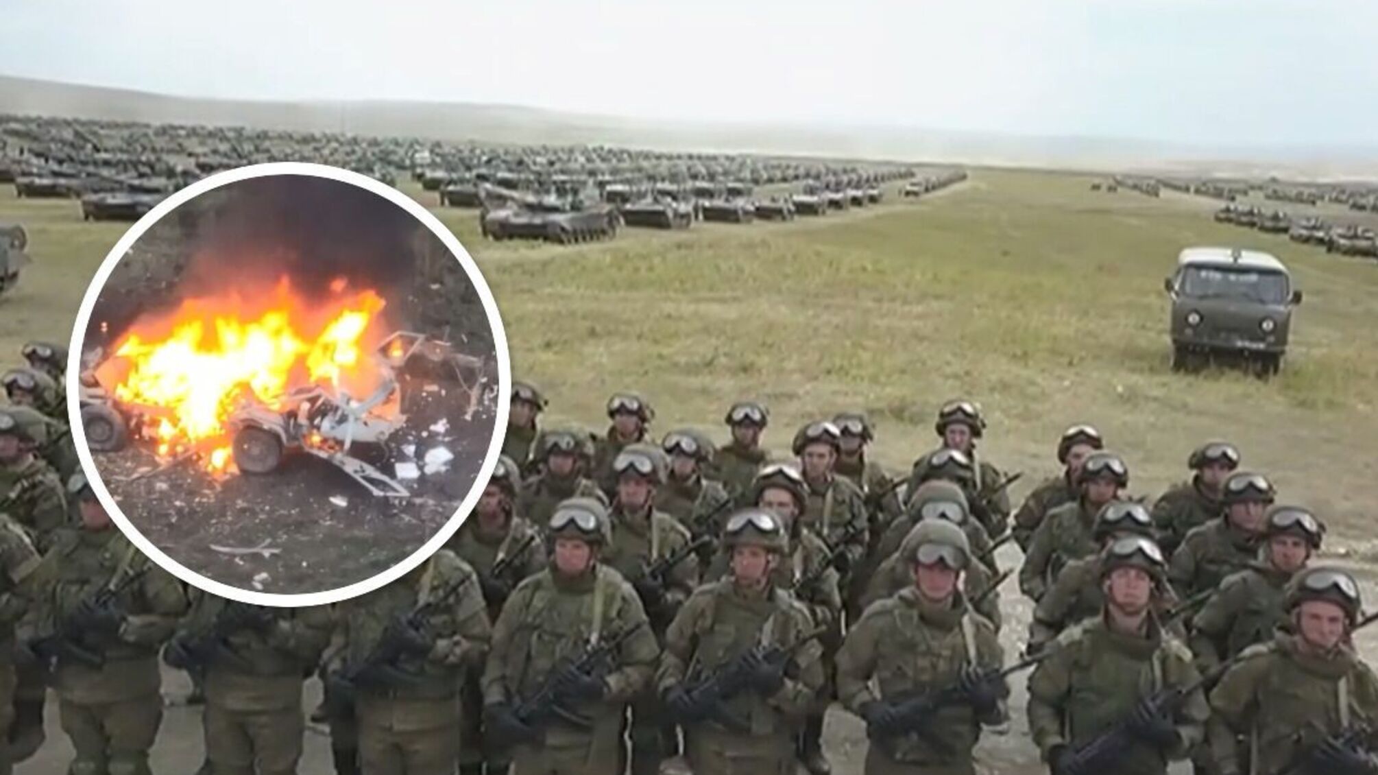 мобилизованные из рф и УАЗ-432 'Буханка'