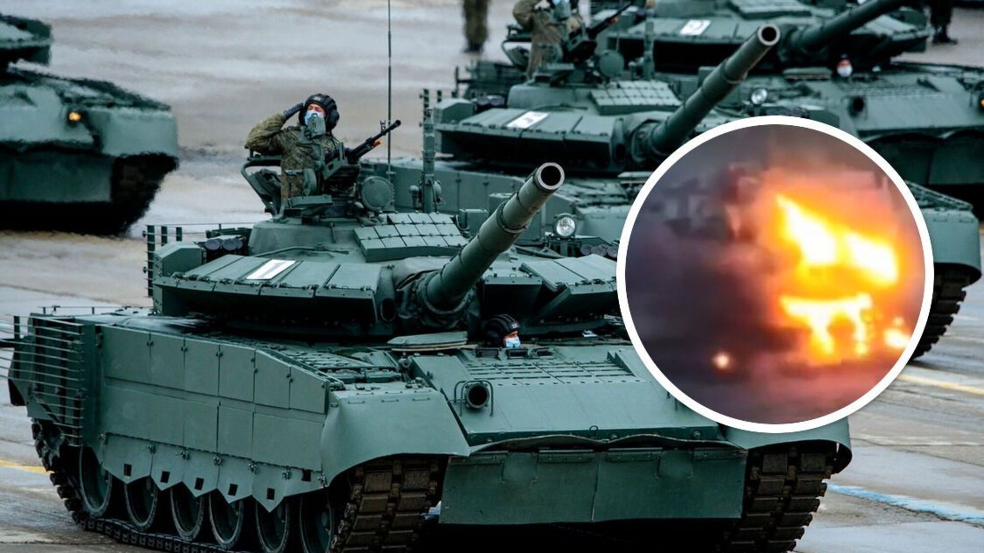 Спецназовцы ЦСА 'А' уничтожили Т-80: вспыхнул и танк, и экипаж (видео от СБУ)