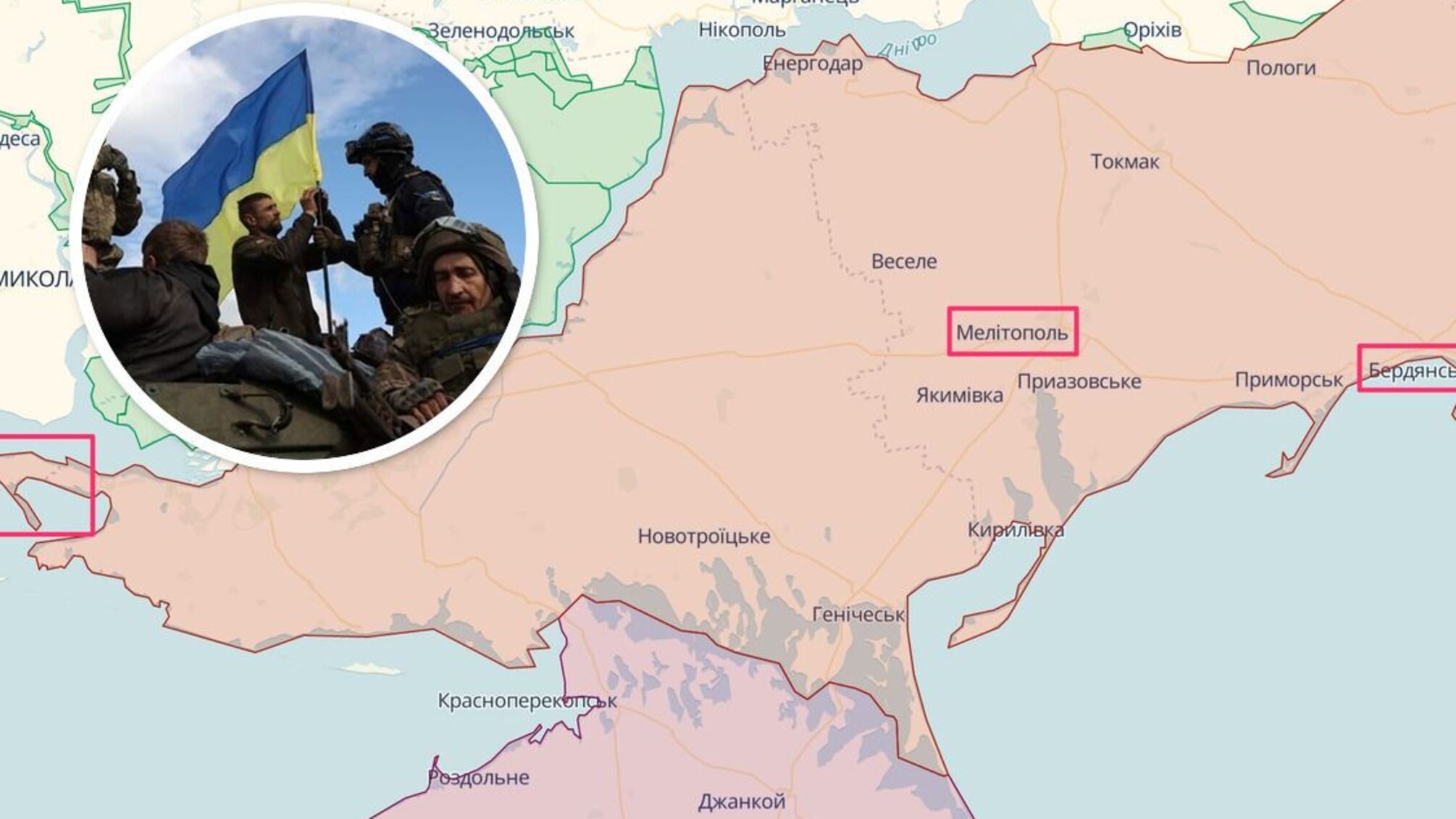 Деокупація півдня: стратегічна ініціатива – на боці ЗСУ, окупанти бояться прориву на Мелітополь і Бердянськ
