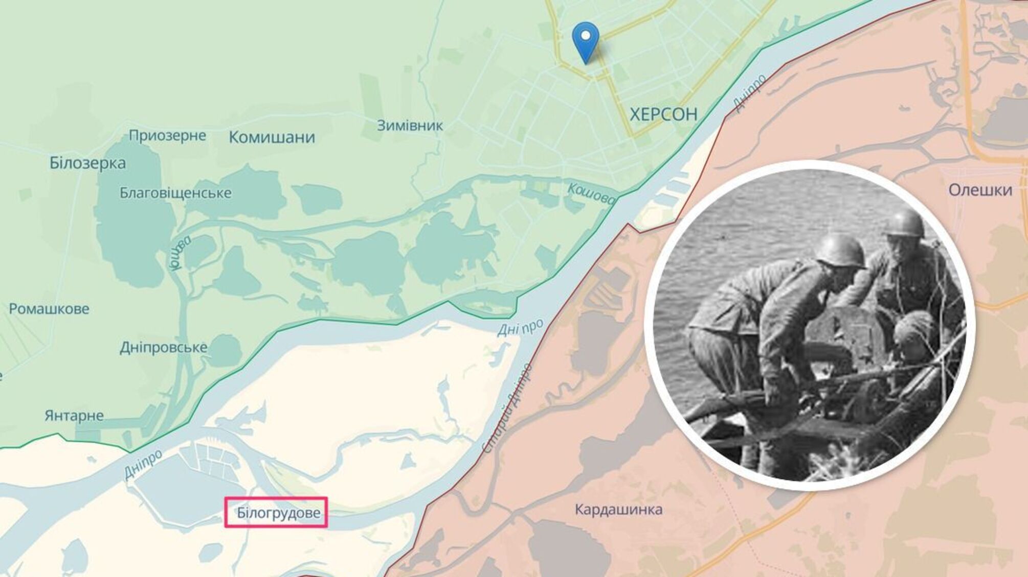 Оккупанты готовят десантную операцию на Днепре: засели на острове под Херсоном, – Машовец