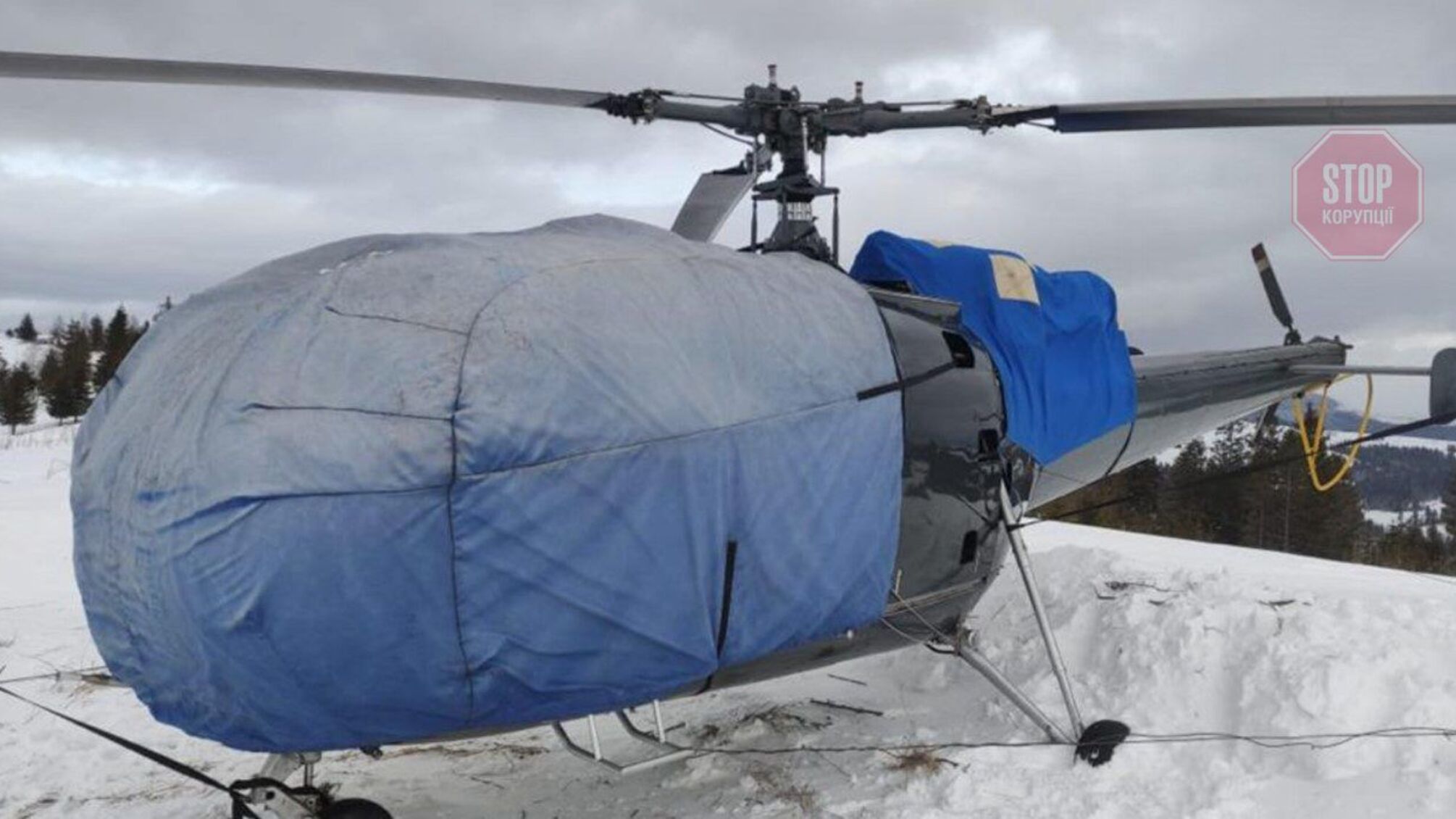 Контрабанда по-розкішному: цигарки через кордон перевозились гелікоптером