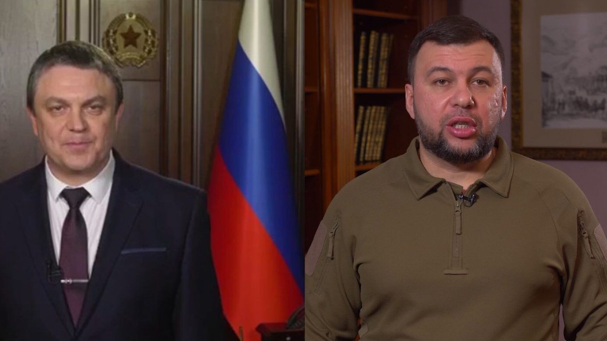 Лидеры «ДНР/ЛНР» заранее записали видеообращение об эвакуации