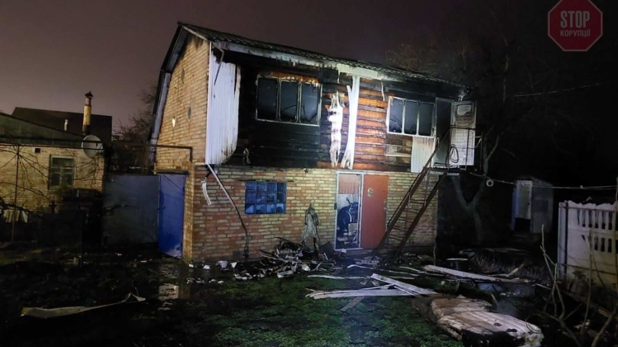 У Київській області на пожежі загинули дві людини (фото)