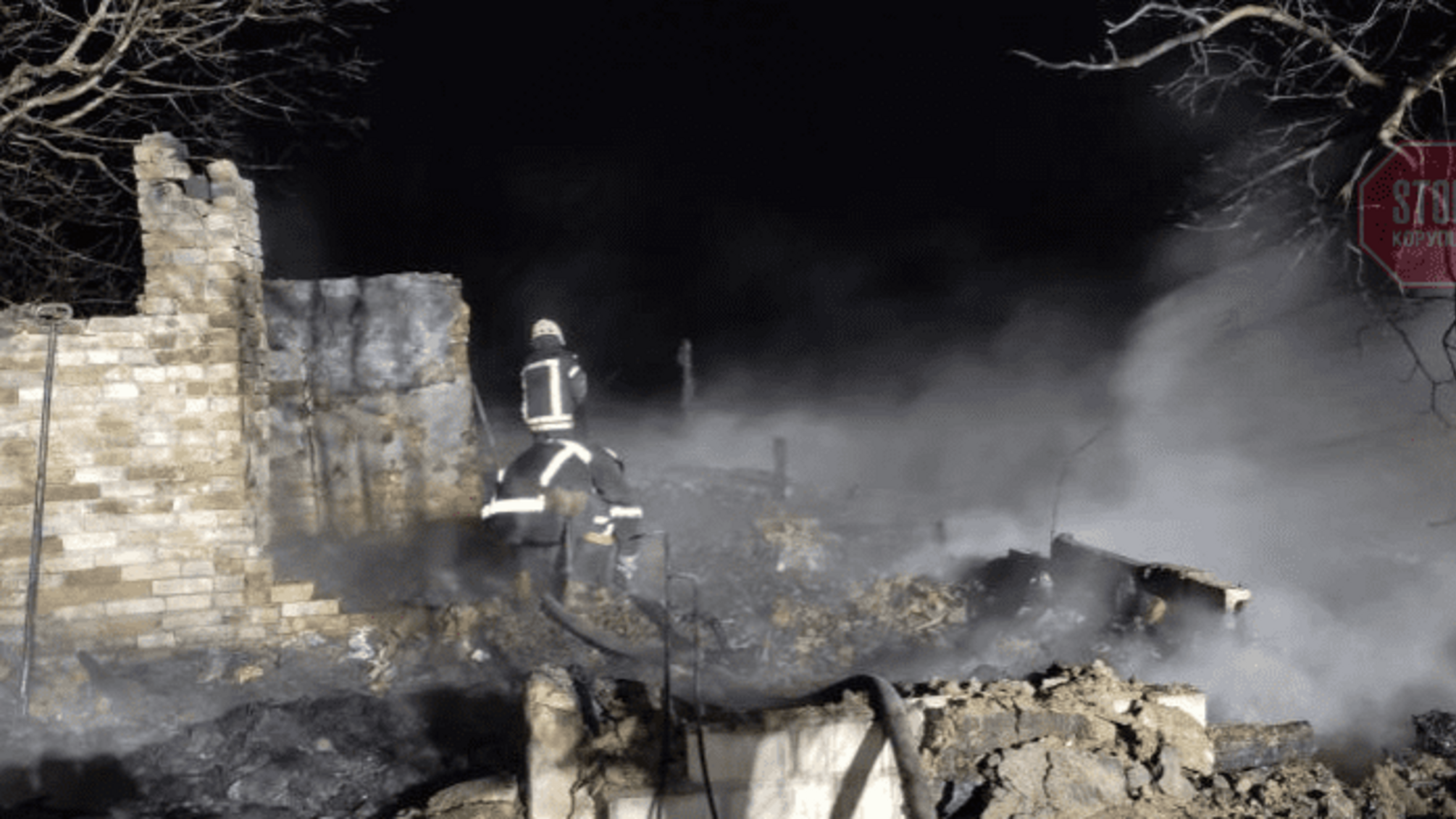 В Житомирской области на пожаре погиб мужчина (фото)