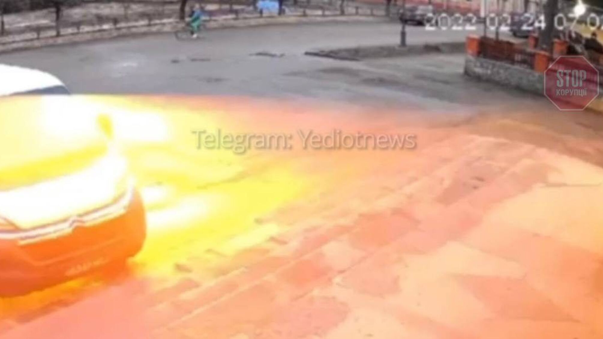 У центр Умані влучив снаряд: оголошена евакуація населення, є загиблий (відео 18+)