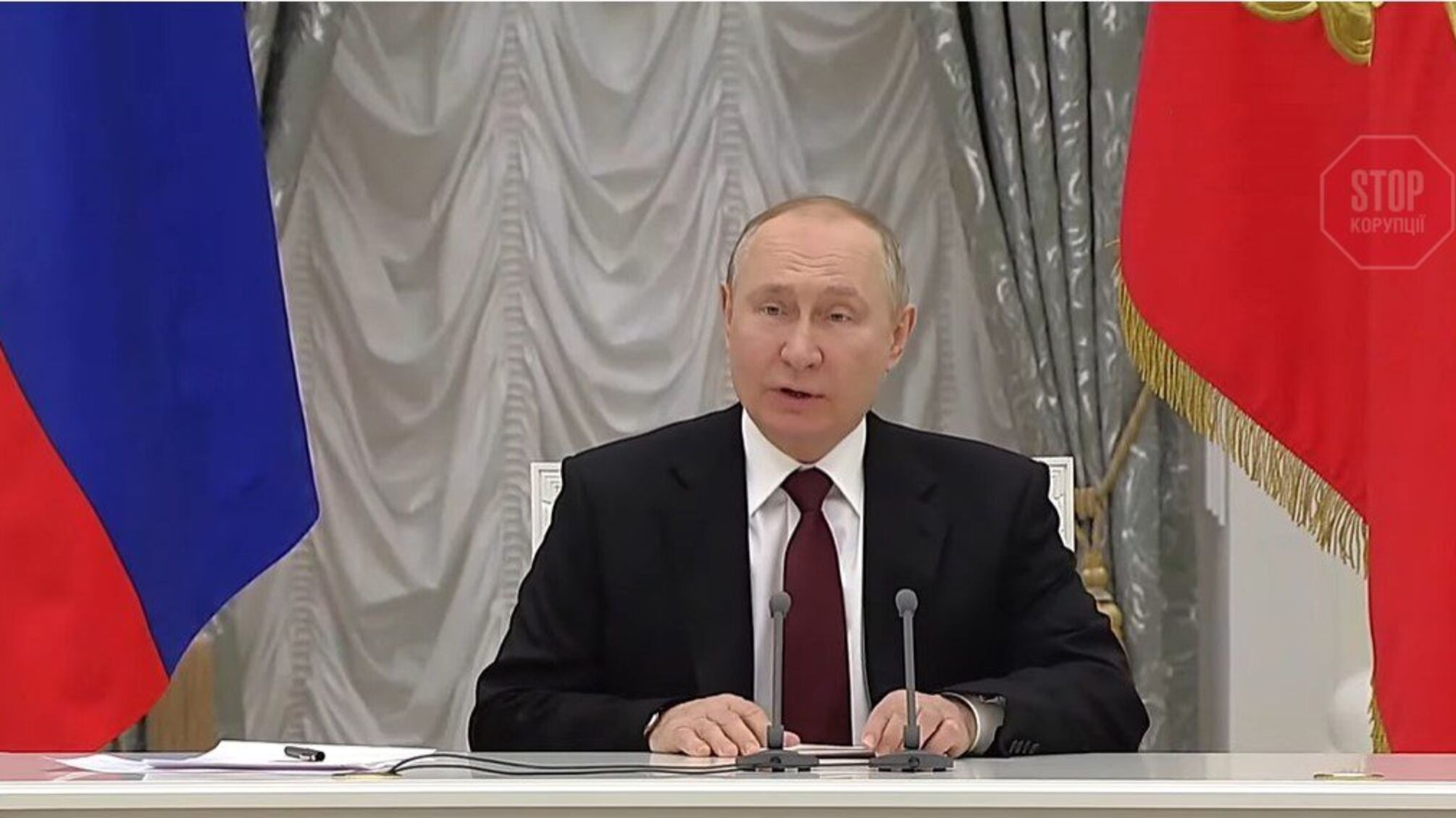 Путін на засіданні Радбезу РФ повторює тези про 'київську криваву хунту'