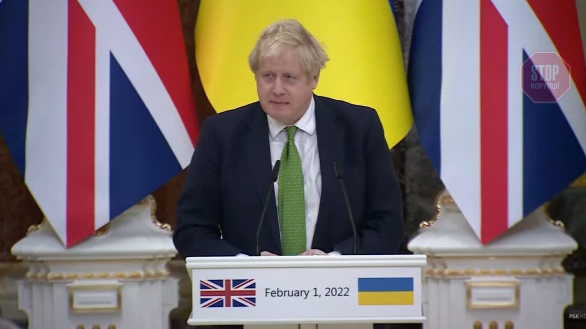 Джонсон: Путин настроен на полномасштабное вторжение в Украину