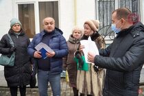Підприємці Володимира на Волині вийшли на акцію протесту