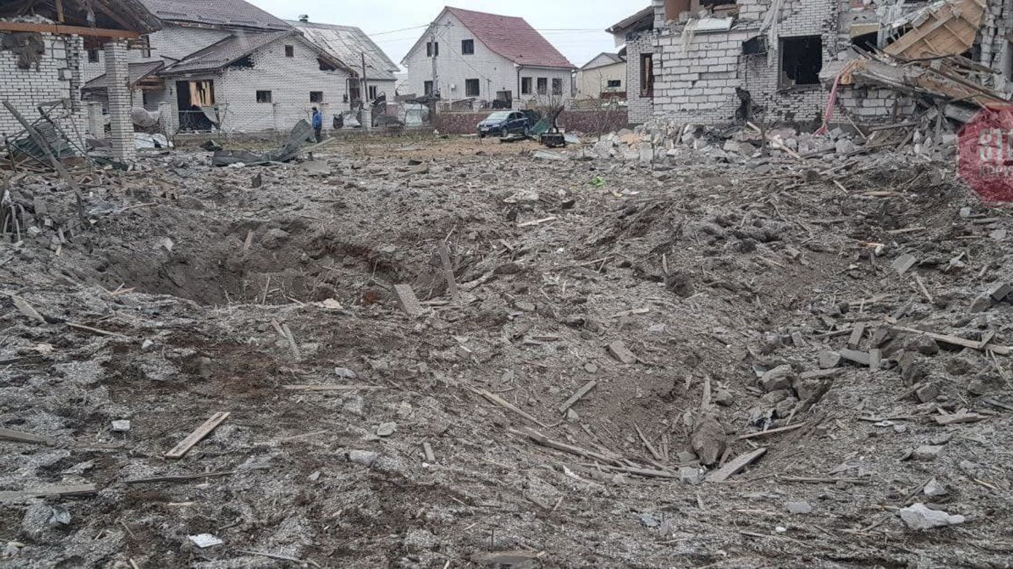Россияне продолжают уничтожать Житомирщину, в Овруче разрушены десятки домов