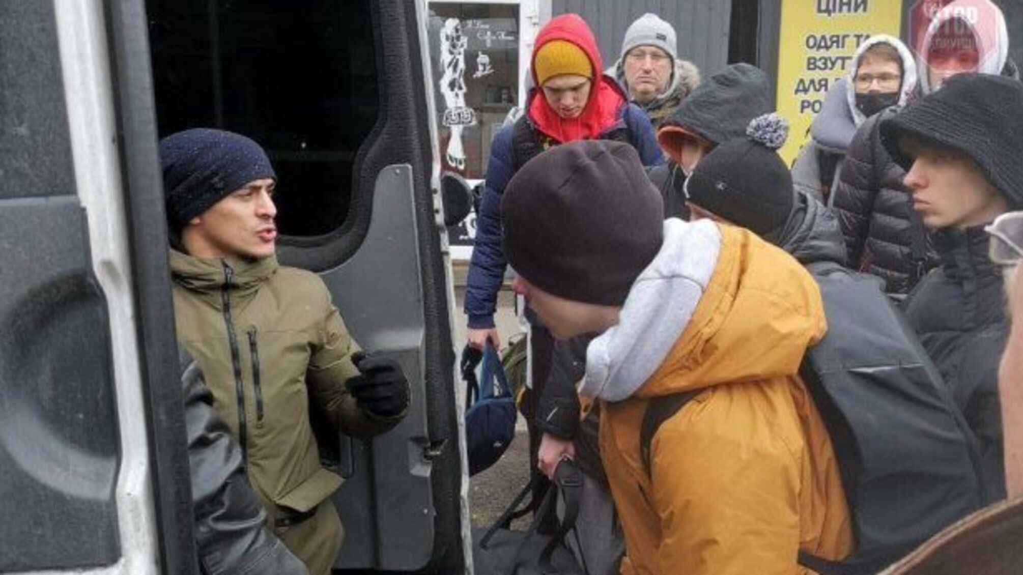 На Соломенском рынке столицы организовали эвакуацию к западной границе