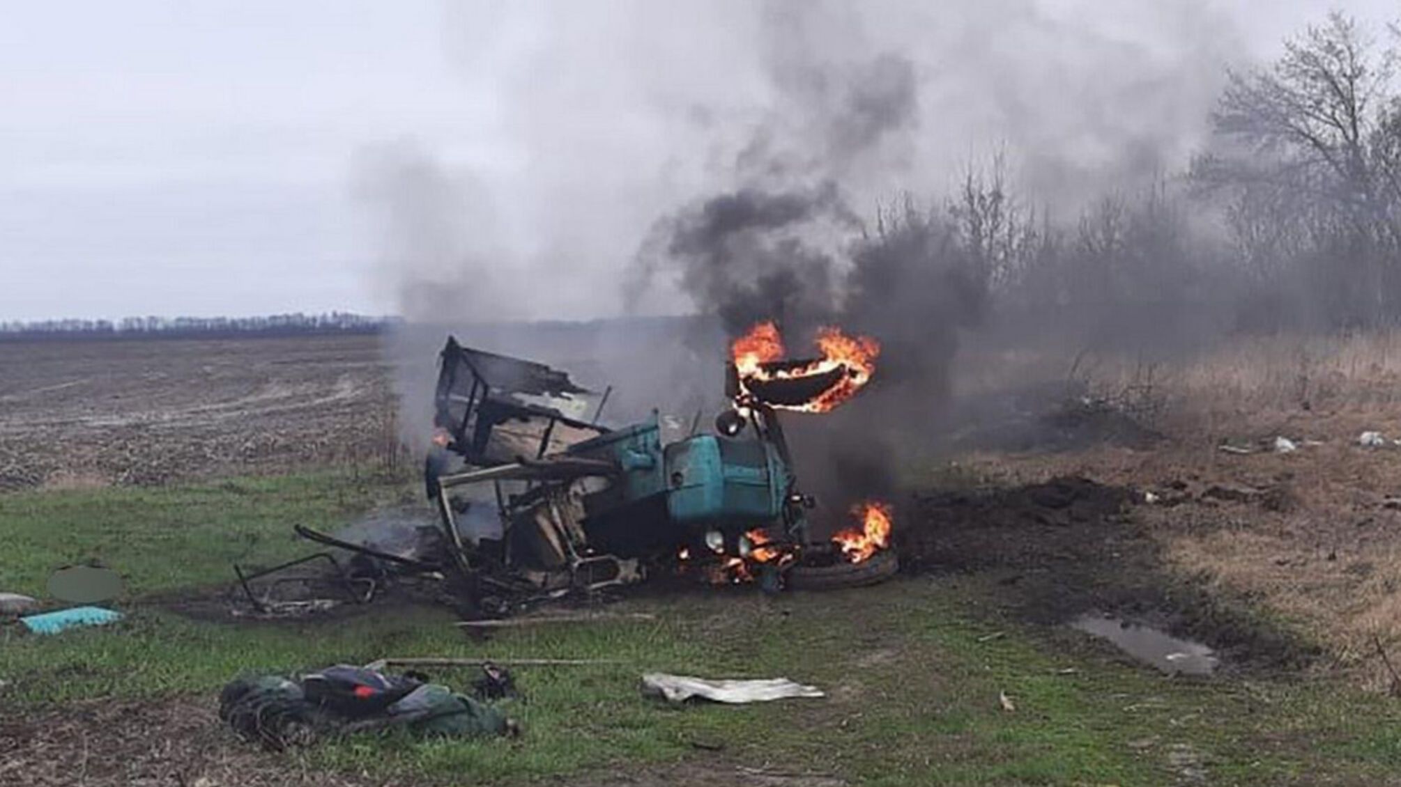 На Черниговщине тракторист подорвался на мине