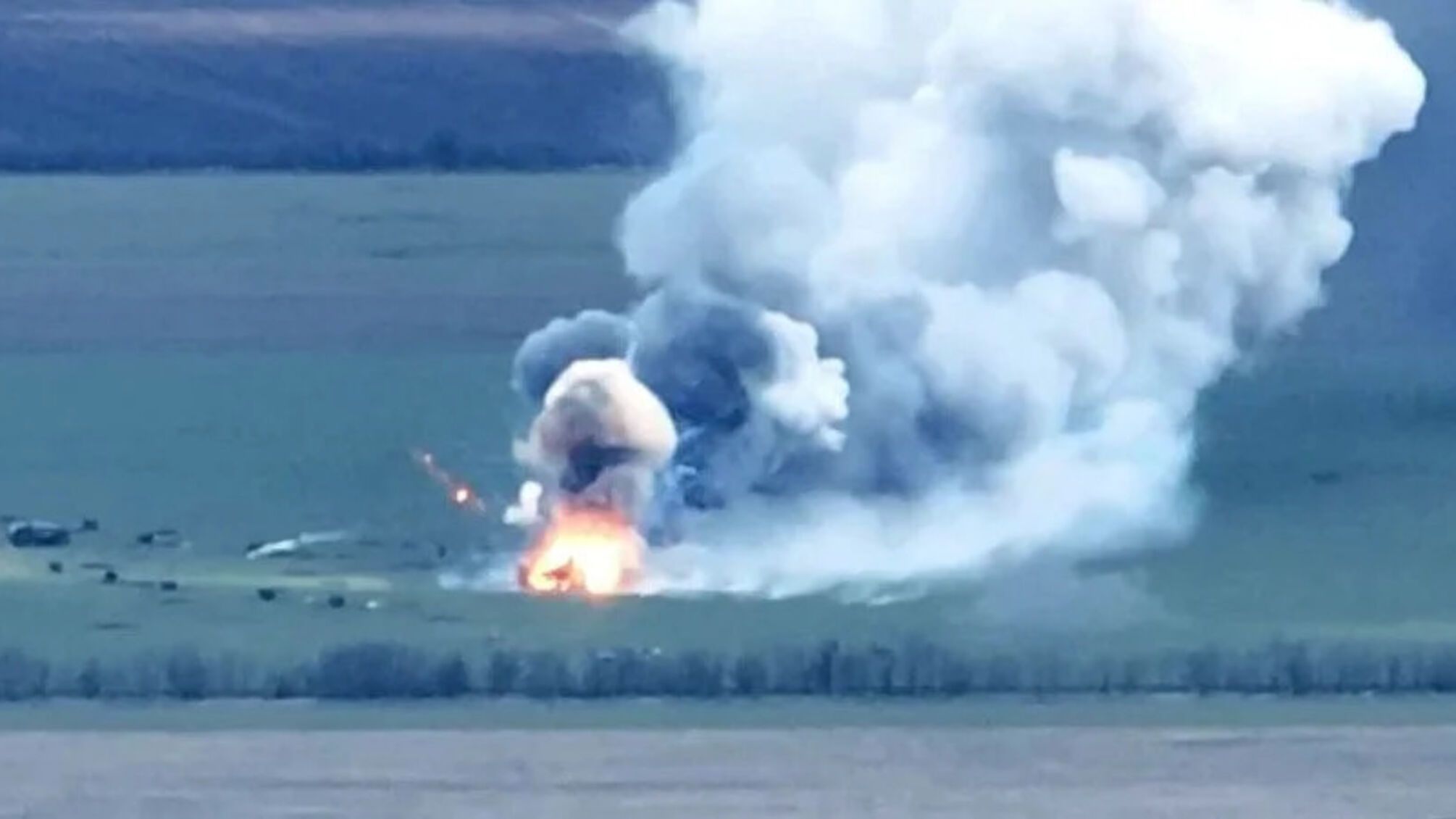 59 бригада уничтожила батарею вражеской артиллерии (видео)