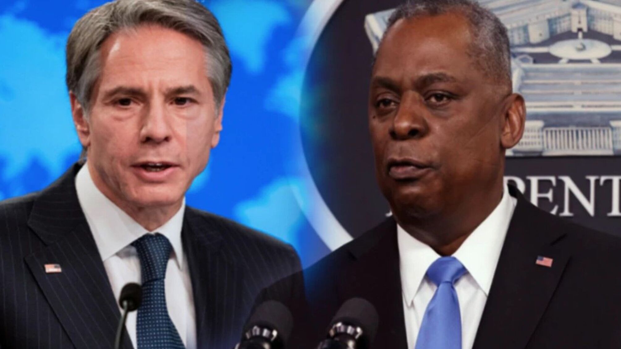 Энтони Блинкен и Ллойд Остин