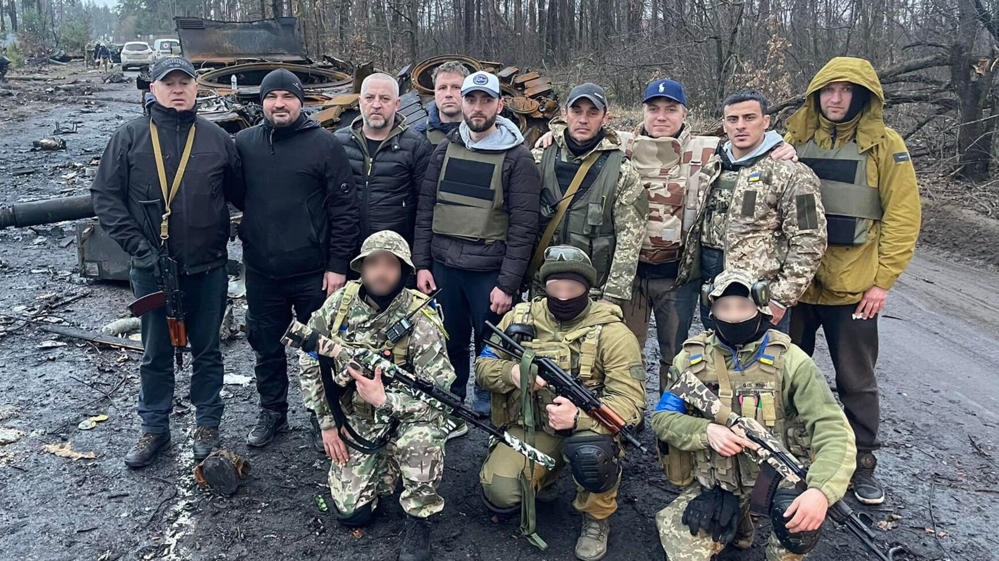 волонтеры в Ирпене