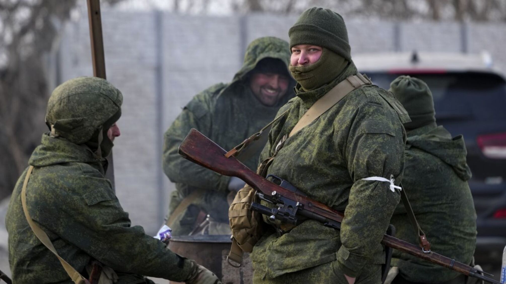 российские военные оккупанты