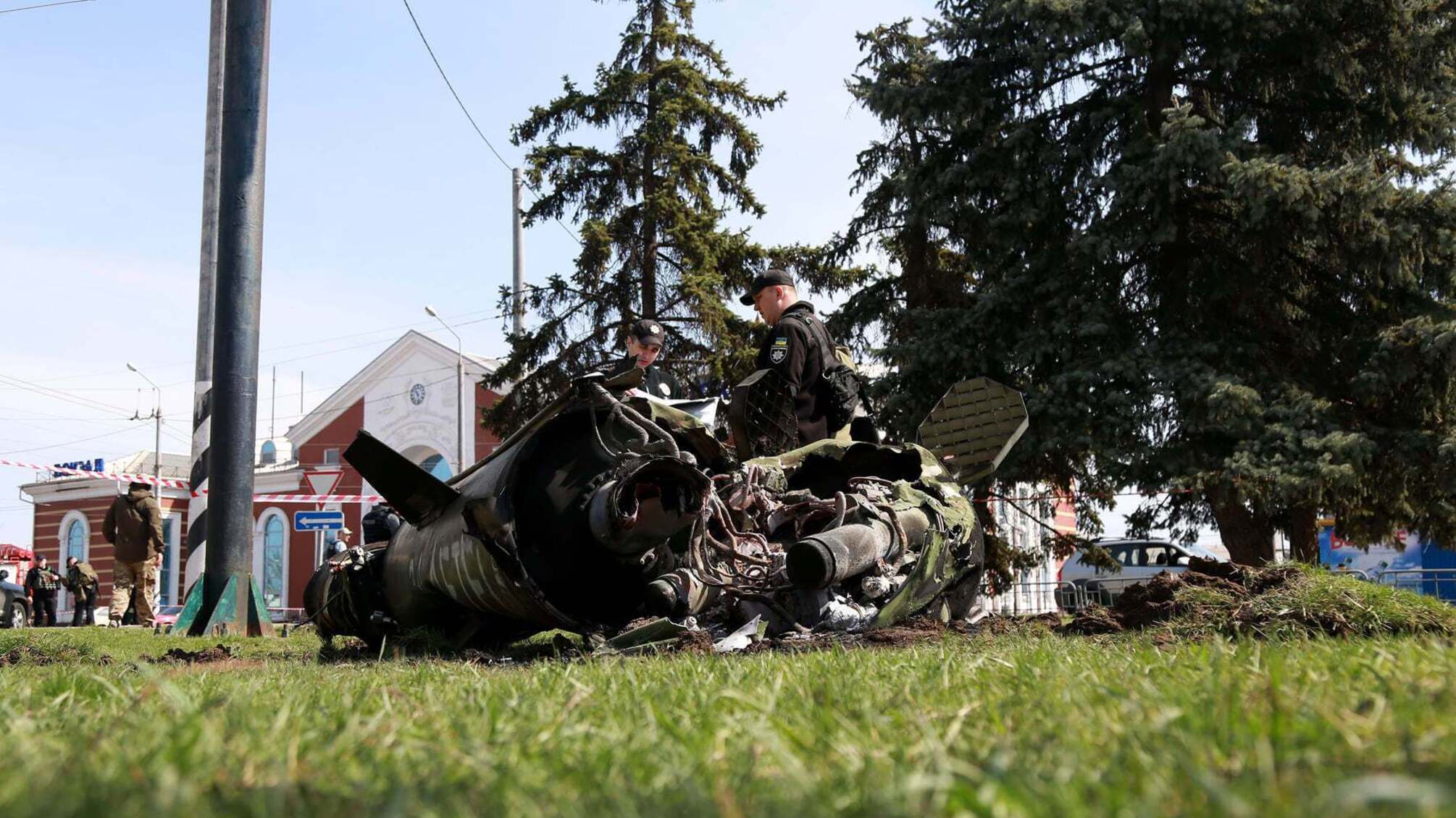 обломки ракеты