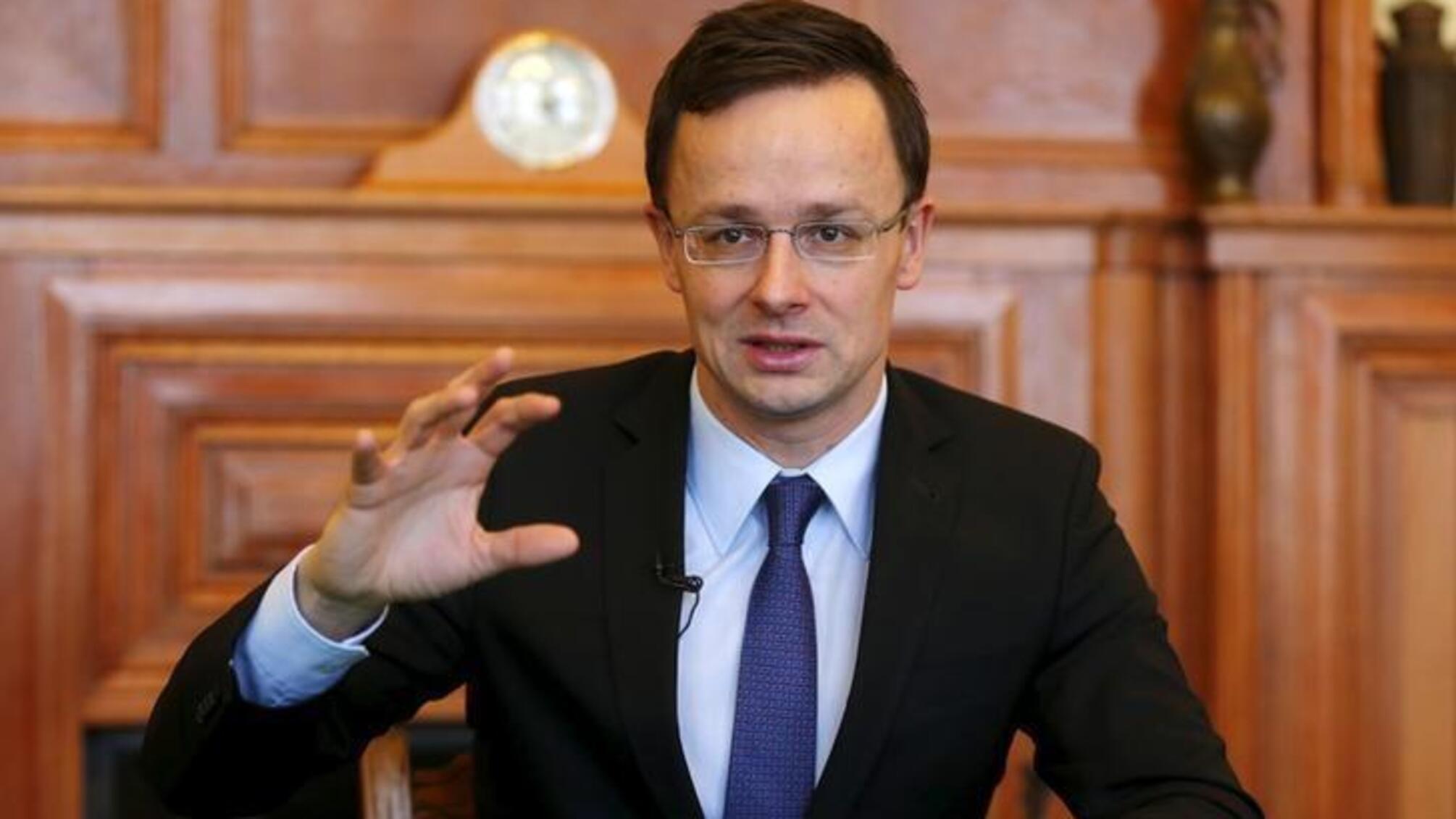 министр иностранных дел Венгрии Петер Сияртто