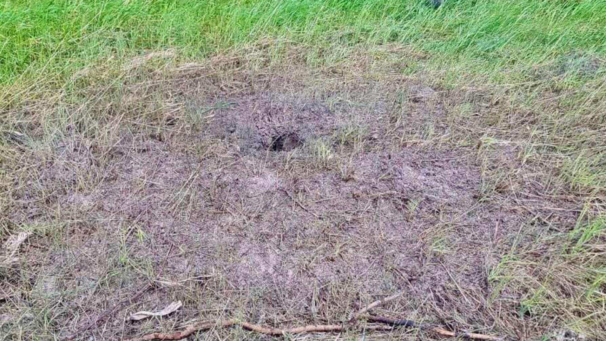 земля після вибуху