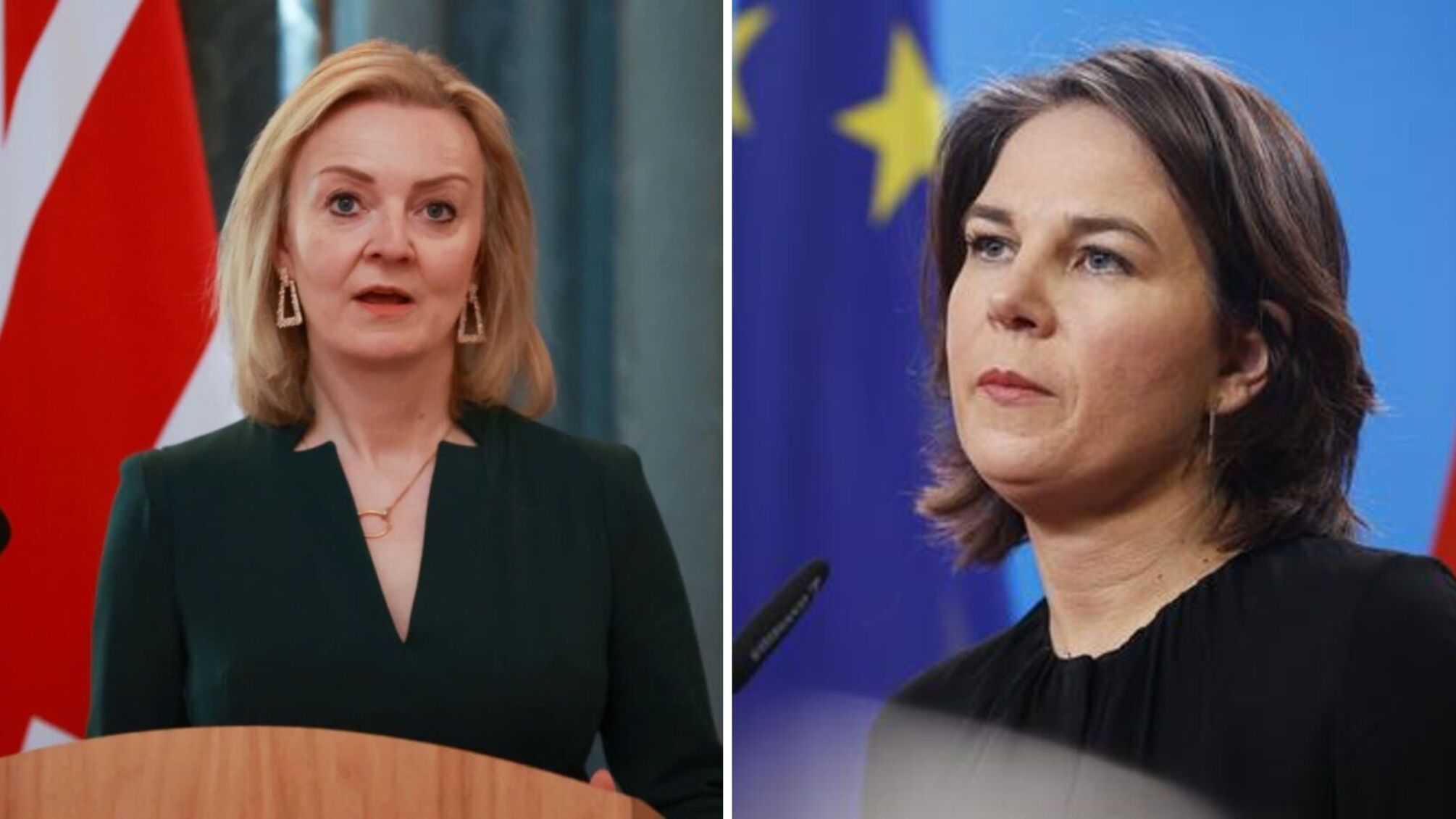 Лиз Трасс и Анналена Бербок