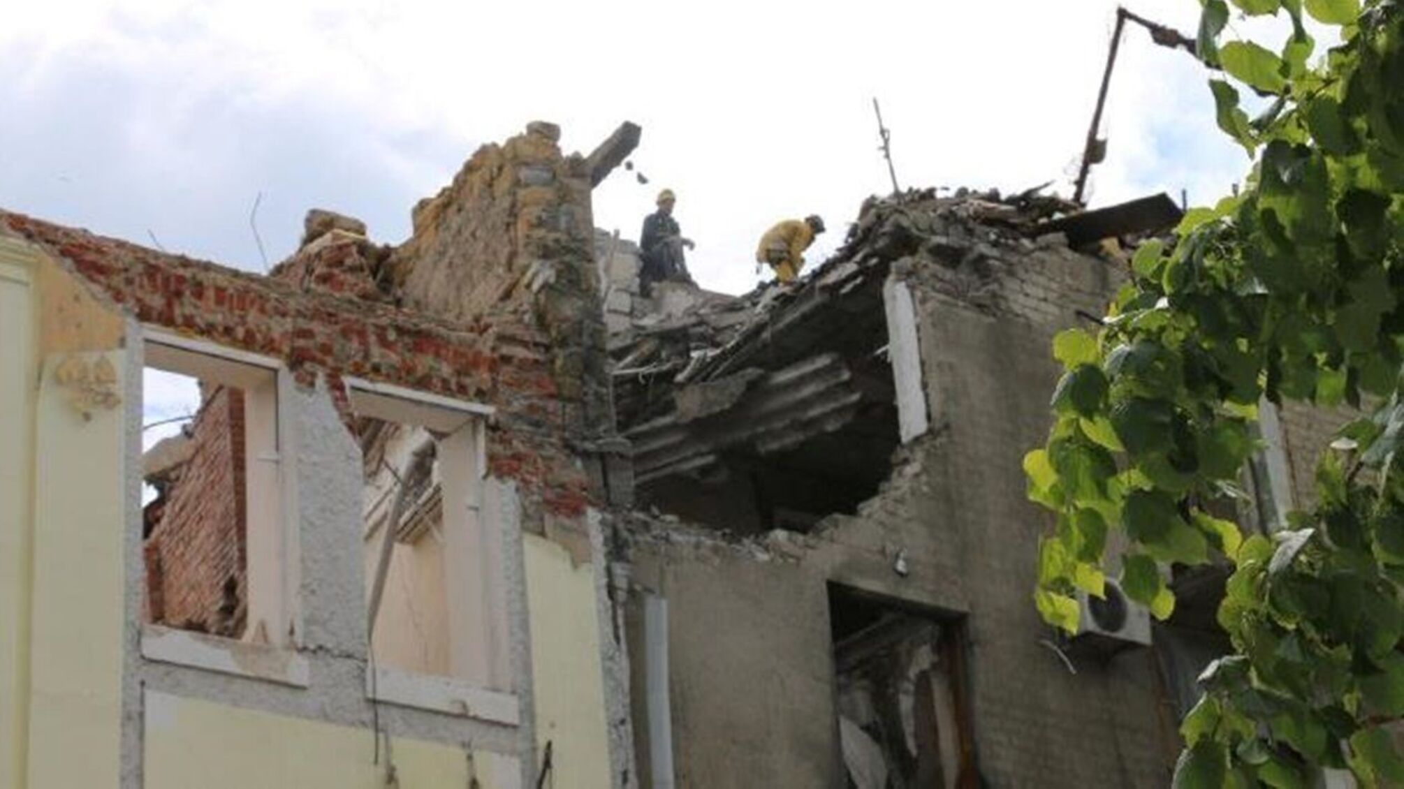 последствия обстрела