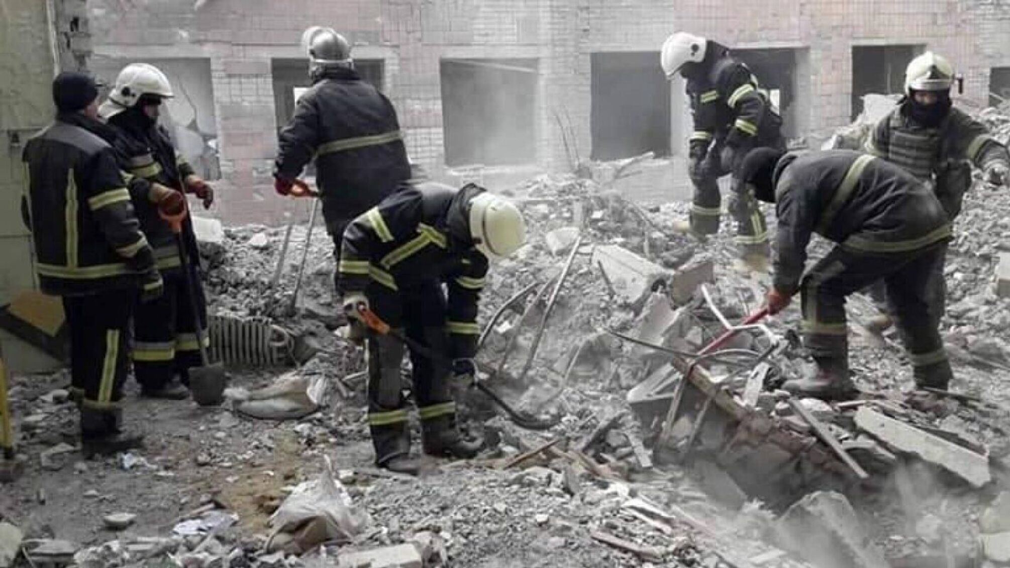 наслідки обстрілу Харкова