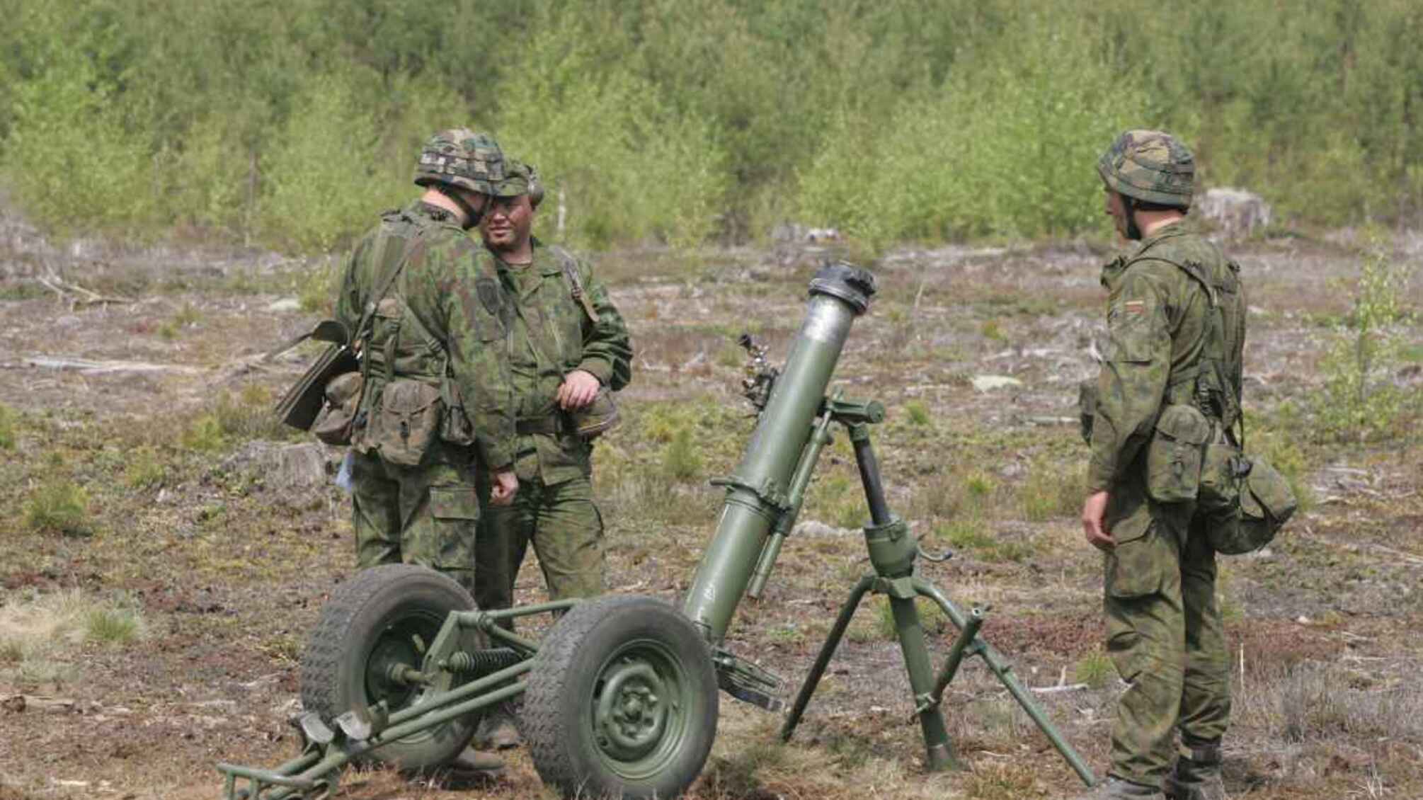 Миномет 120-мм