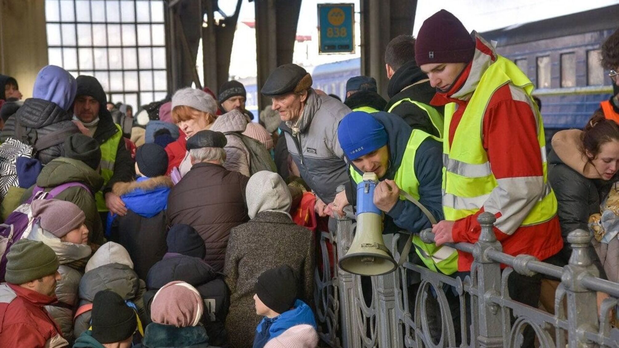 люди переселенцы волонтеры