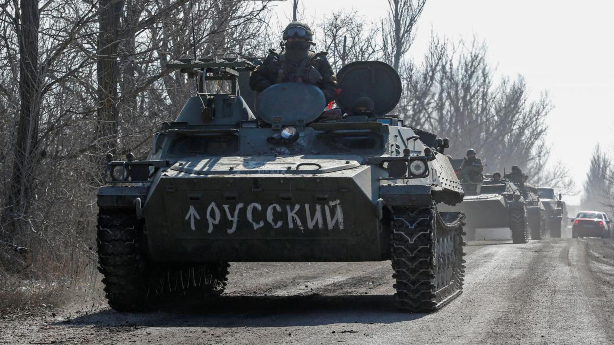 БТР окупанти