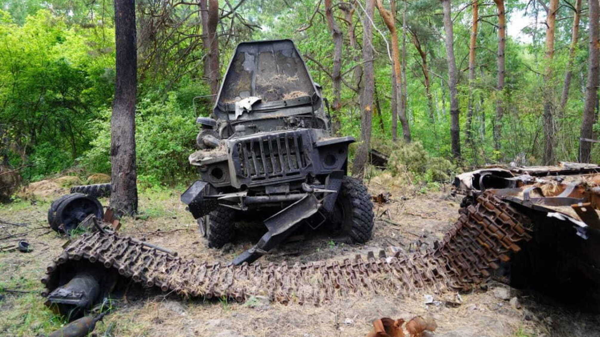 техника оккупантов