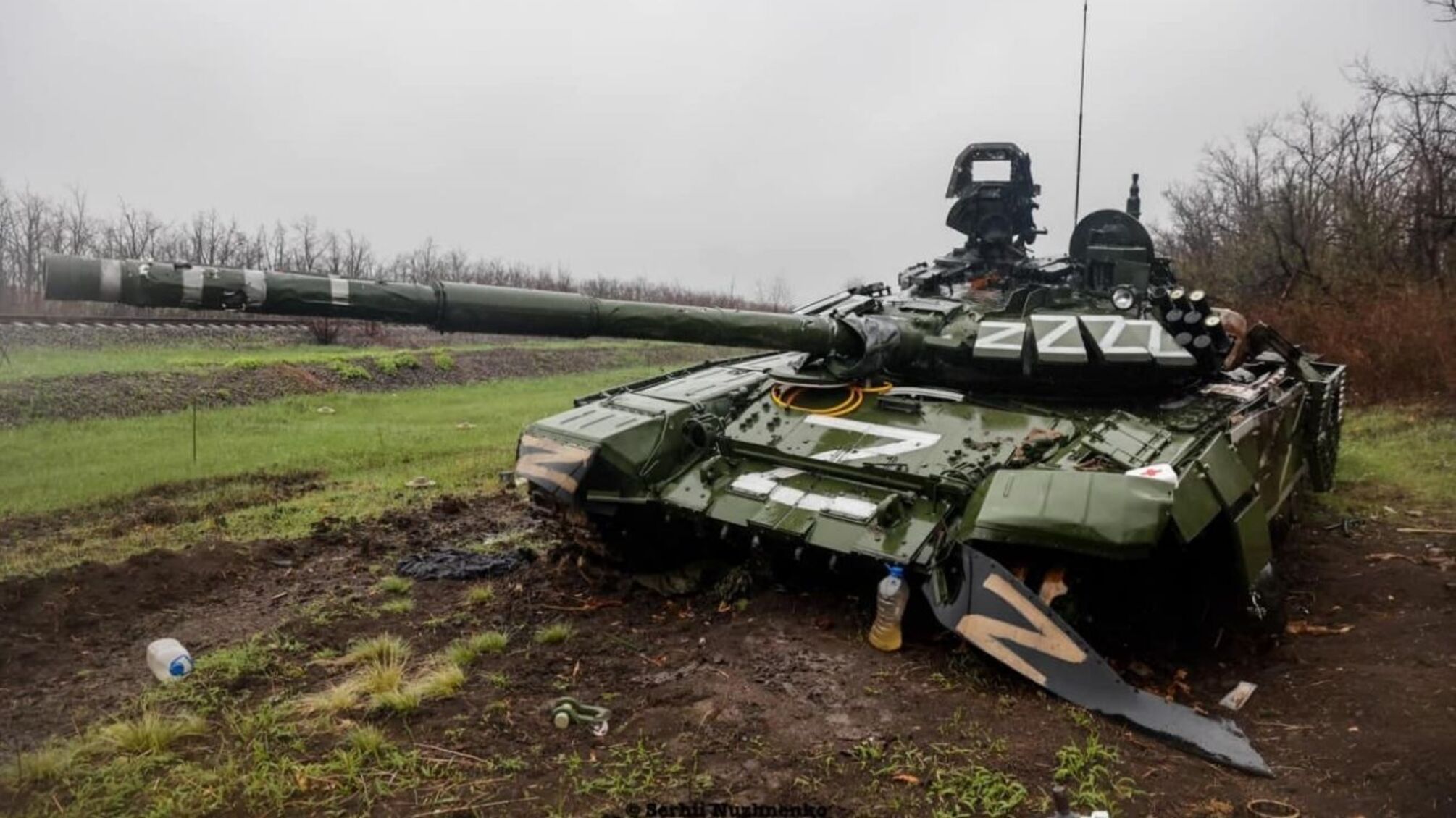 уничтоженная техника оккупантов