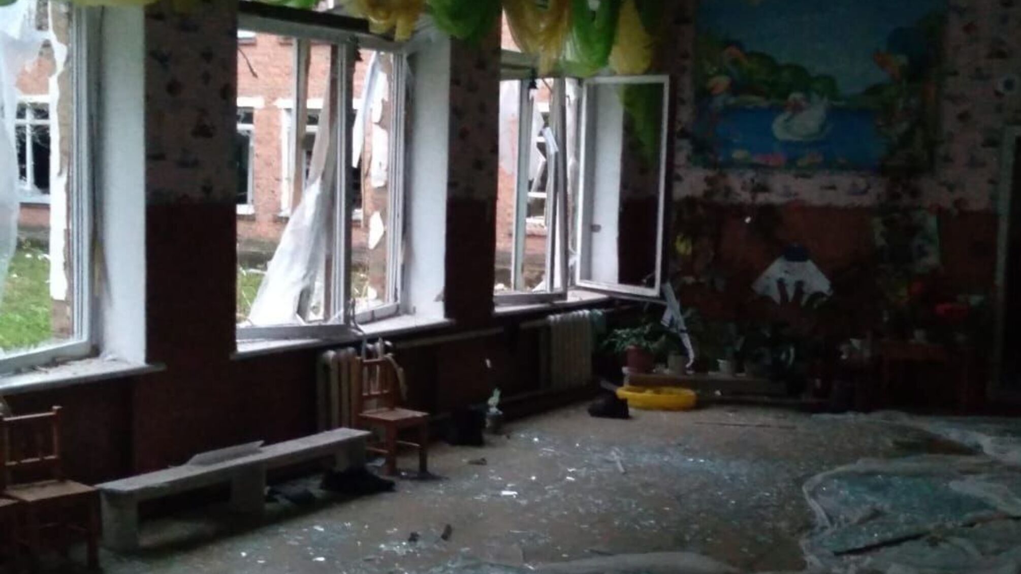 последствия обстрела