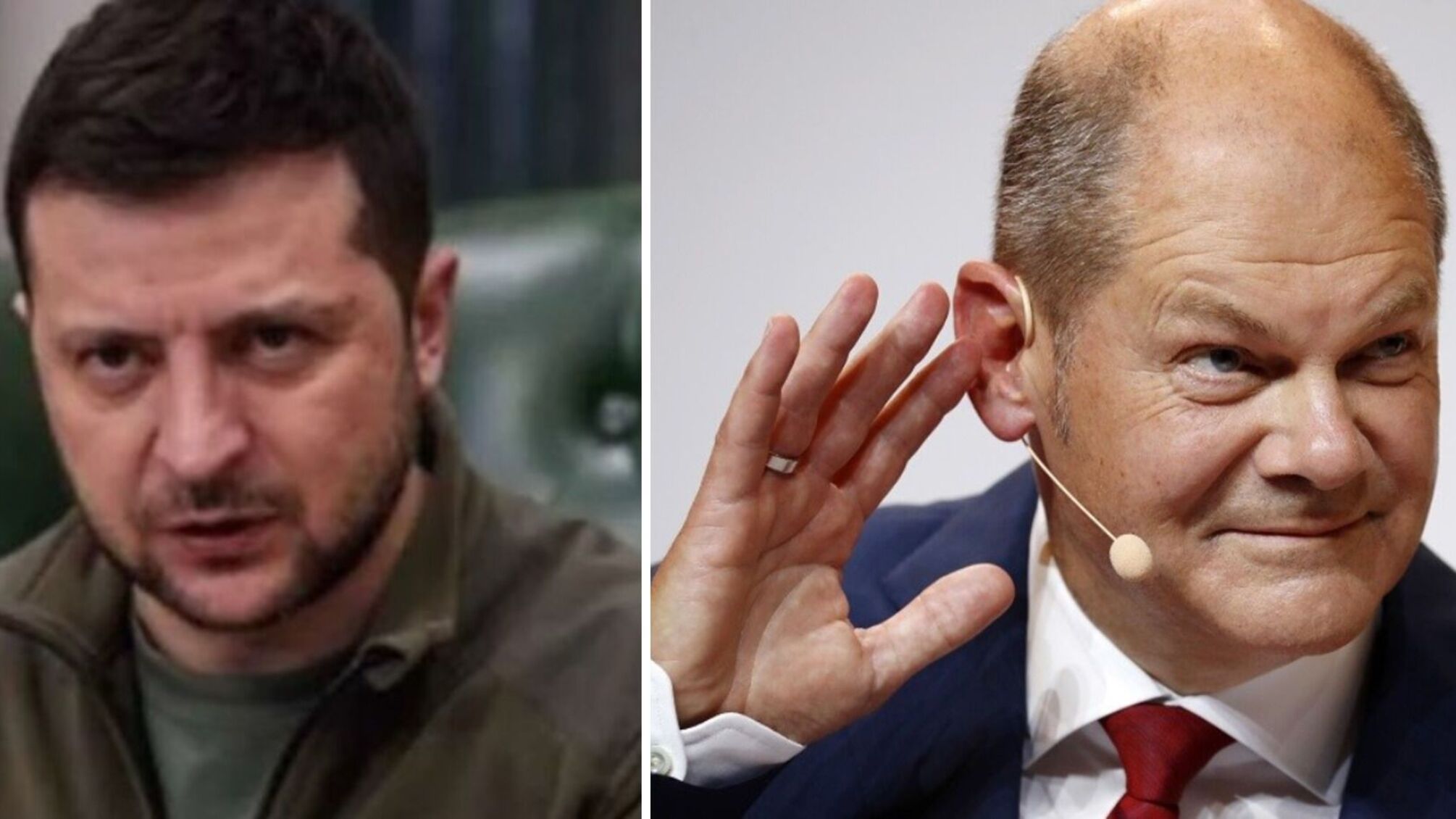 Владимир Зеленский и Олаф Шольц