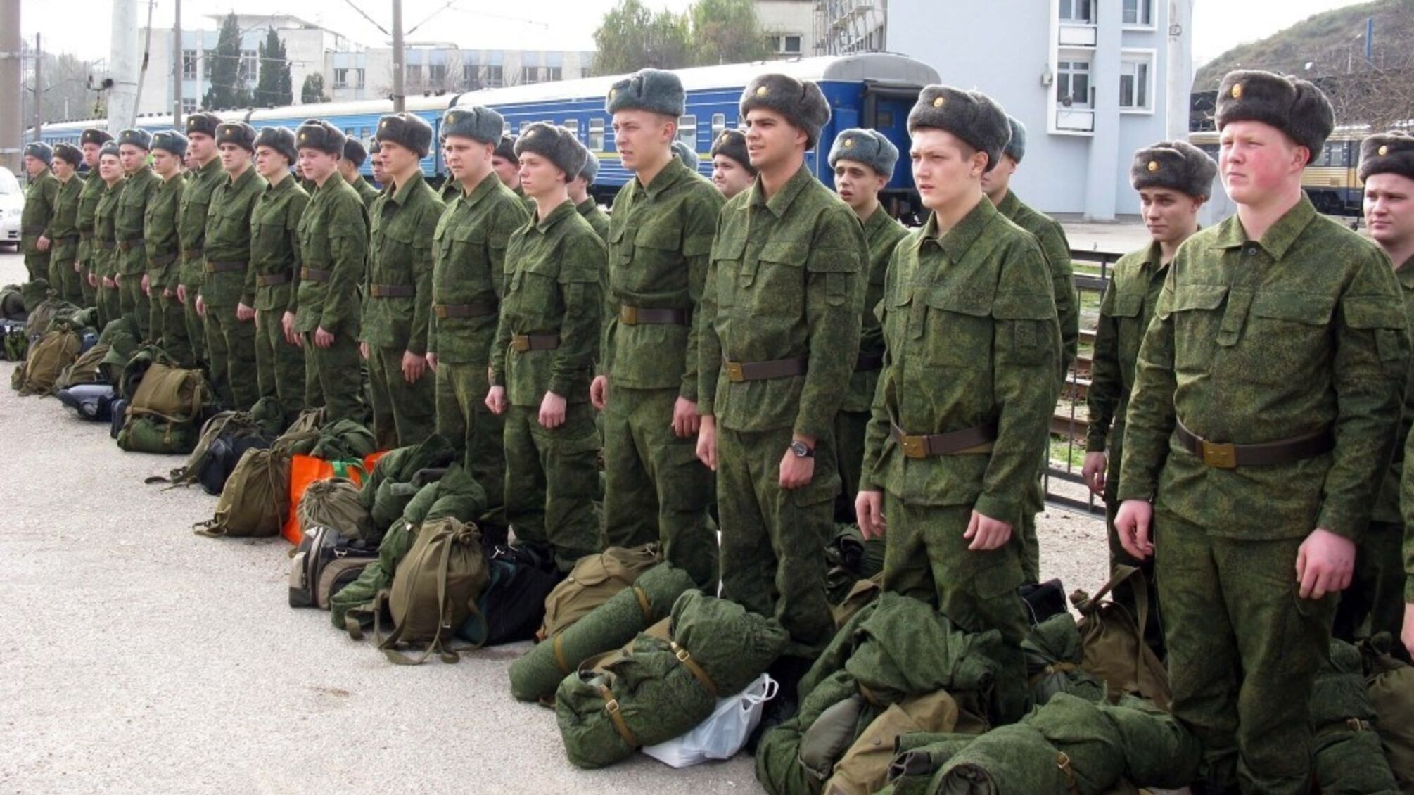 російські призовники