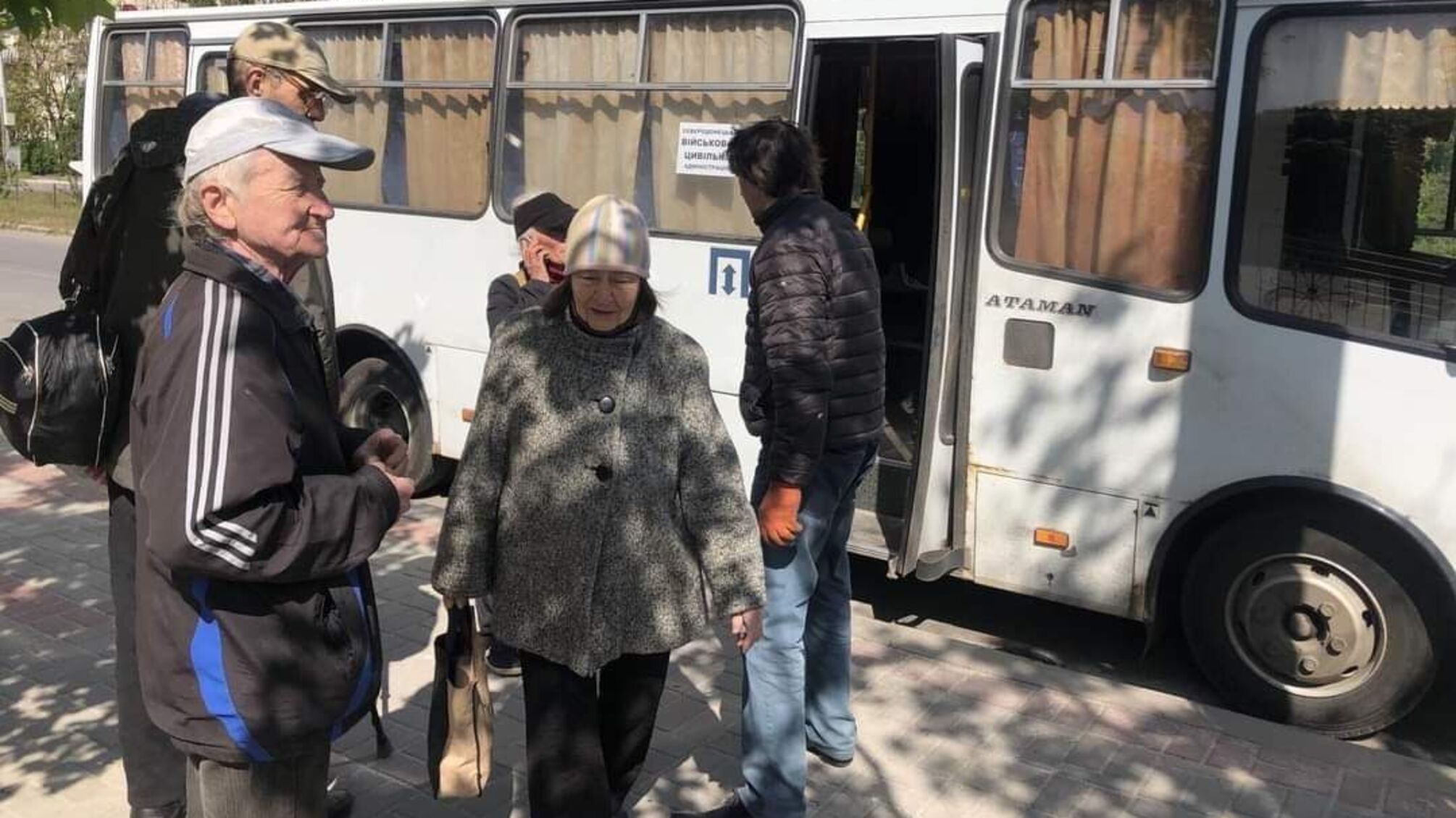 автобус люди