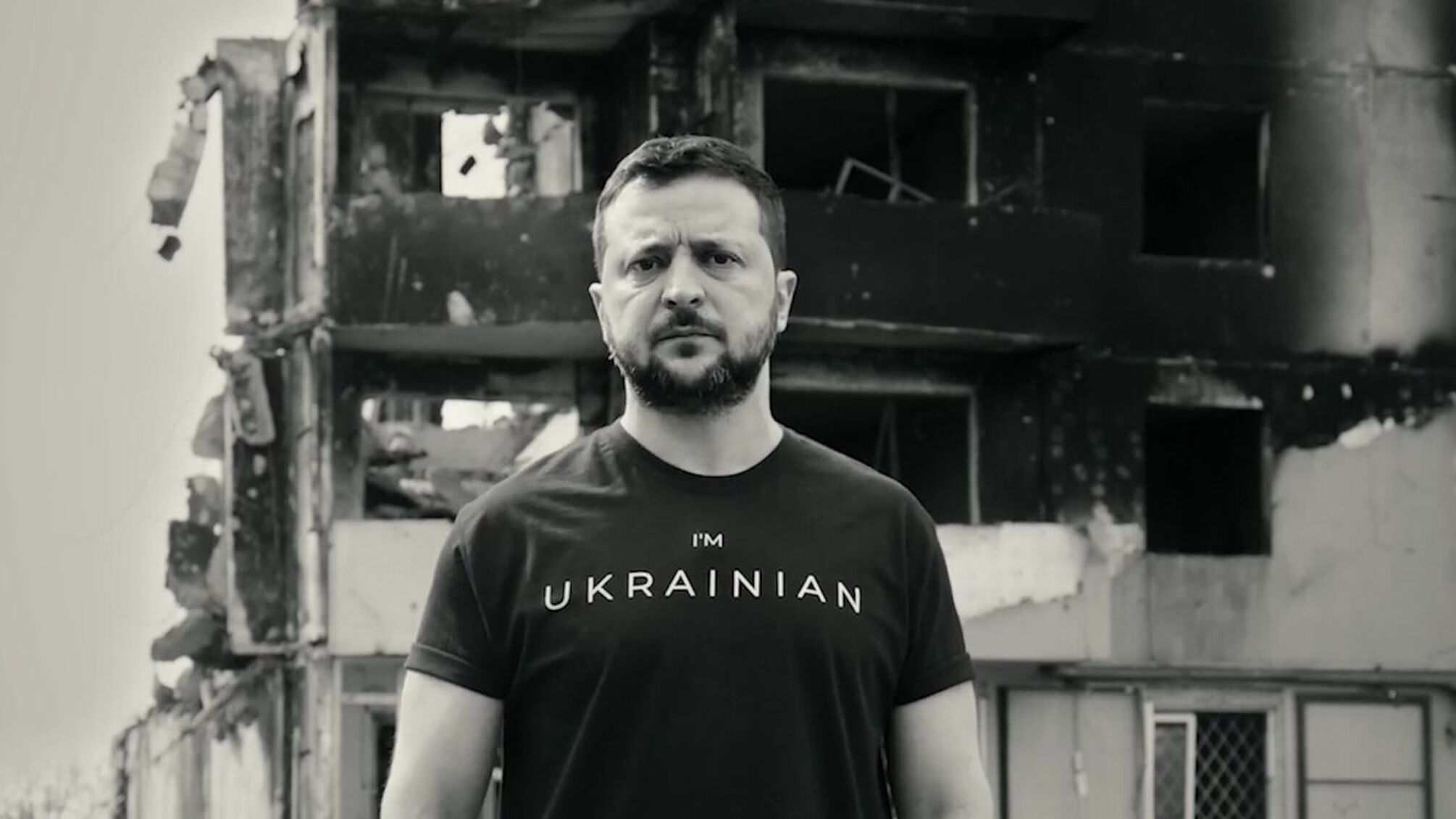 В этом году мы говорим 'Никогда снова' иначе, – Зеленский обратился к украинцам из разрушенной Бородянки
