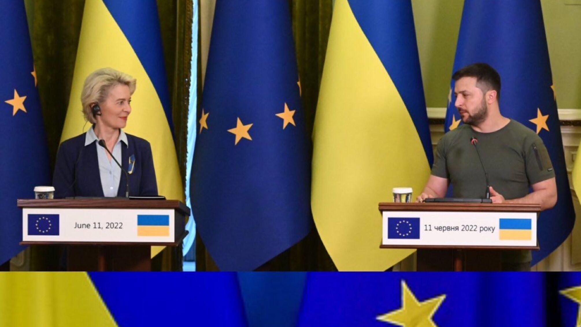 Урсула фон дер Ляен в Киеве – о каких условиях членства в ЕС будут говорить