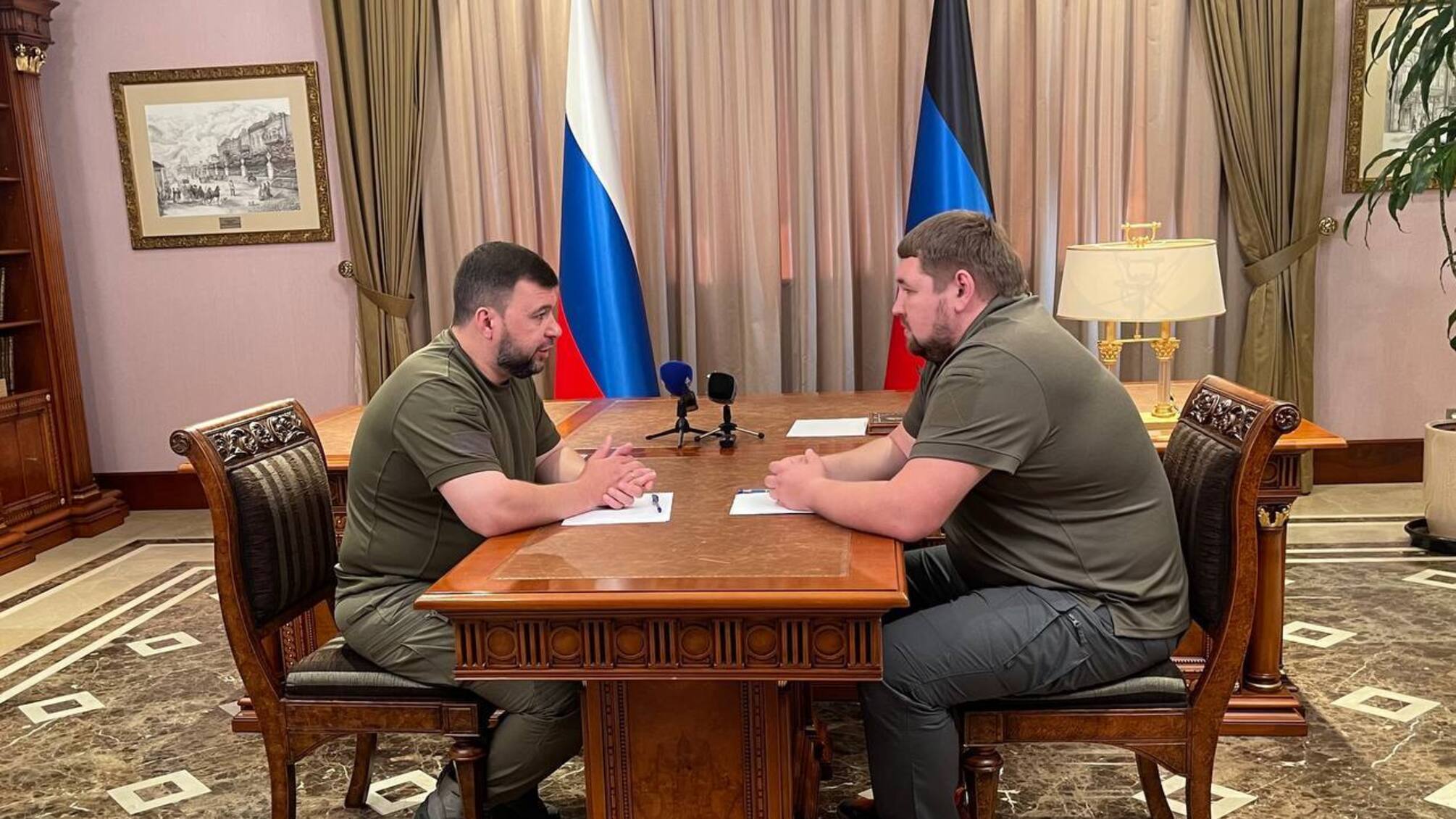 Святогорск Бандура Пушилин