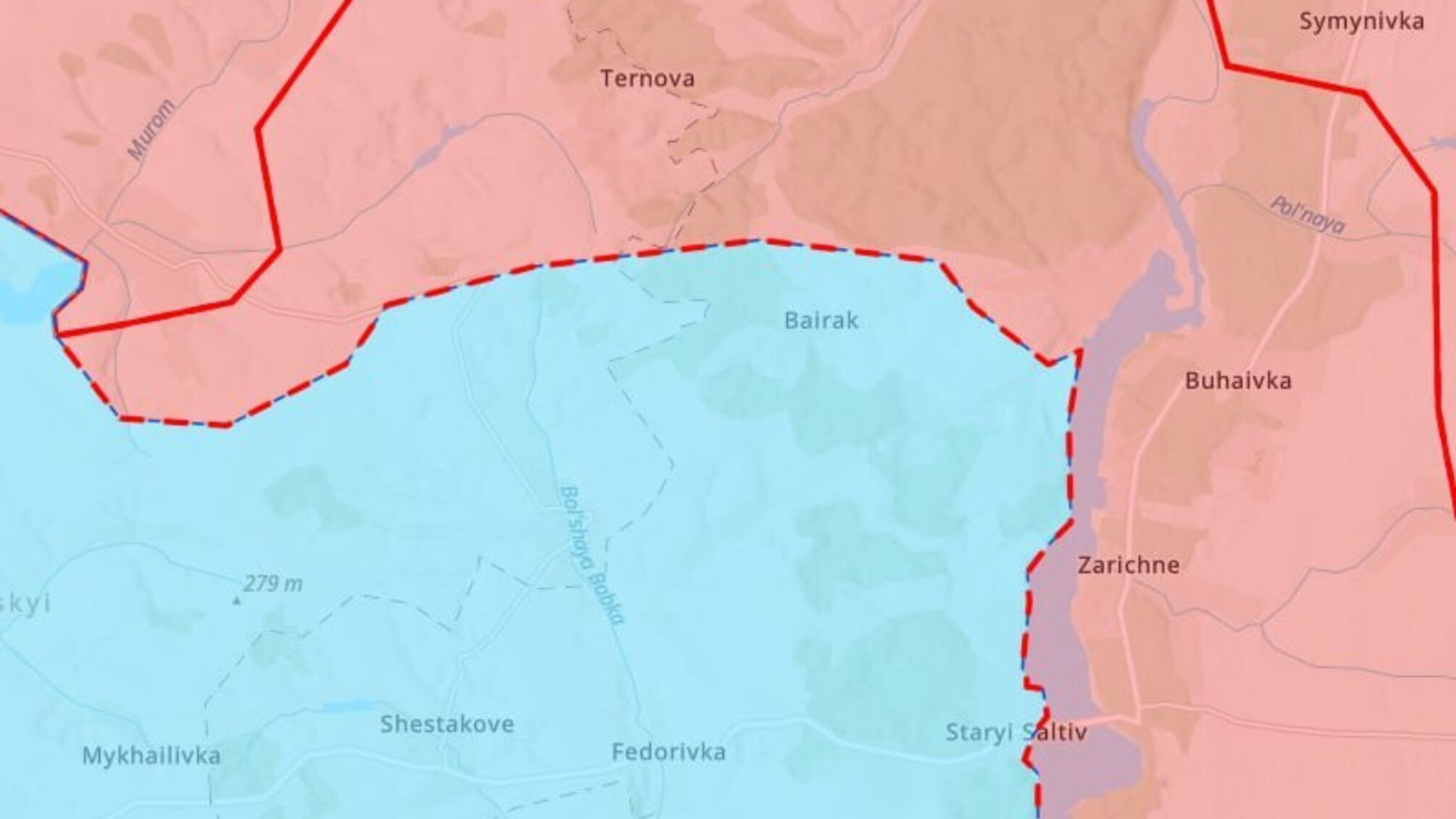карта харьквская область