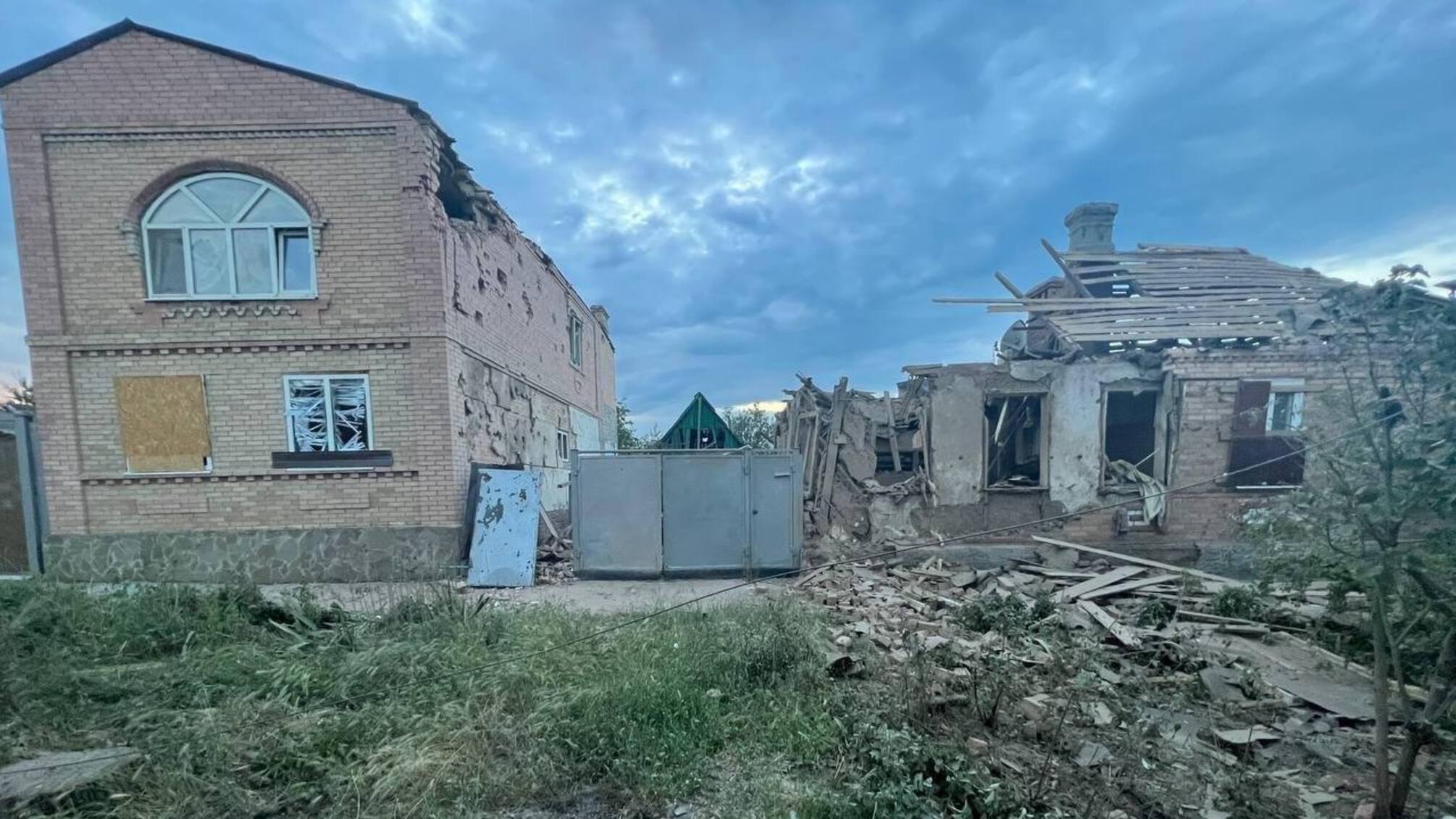 последствия обстрела донецкая область