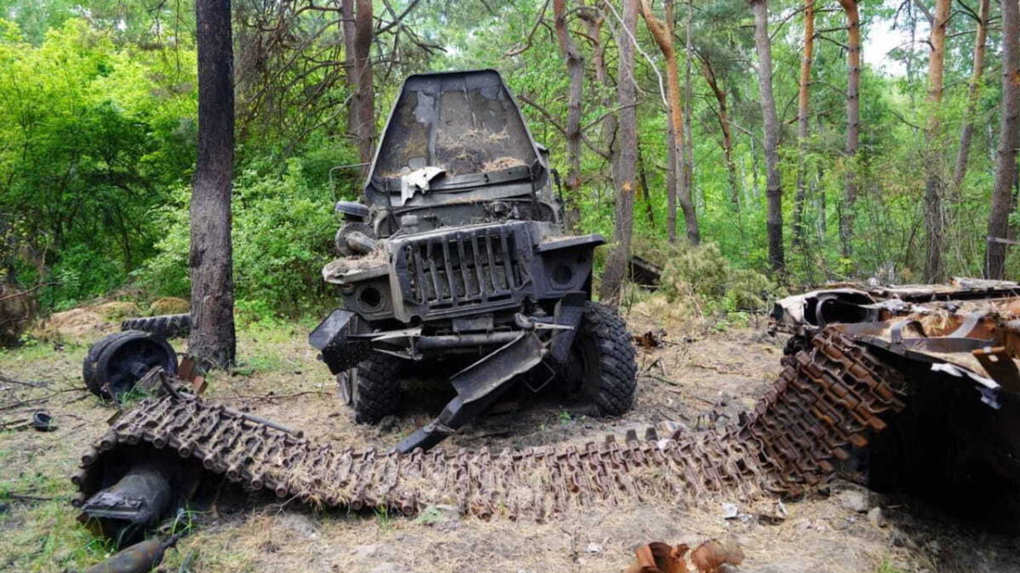 техніка окупантів