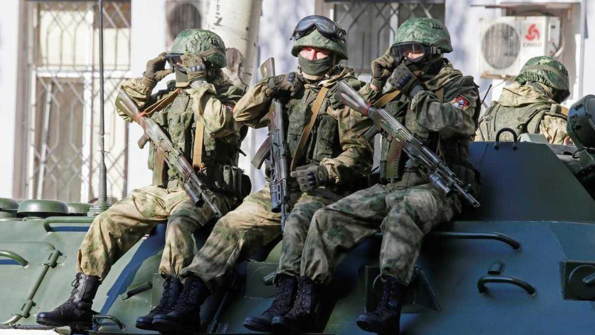 российские солдаты оккупанты