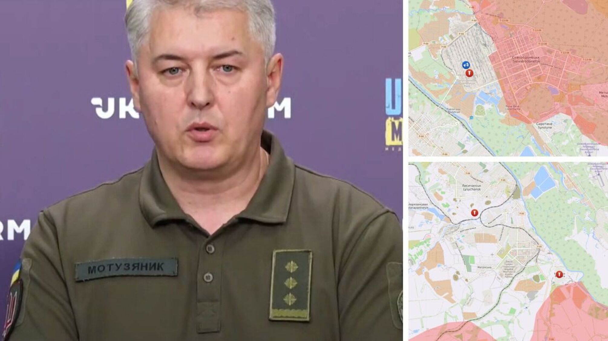 Міноборони: ворог намагається оточити район під Лисичанськом і б'є по Сєвєродонецьку