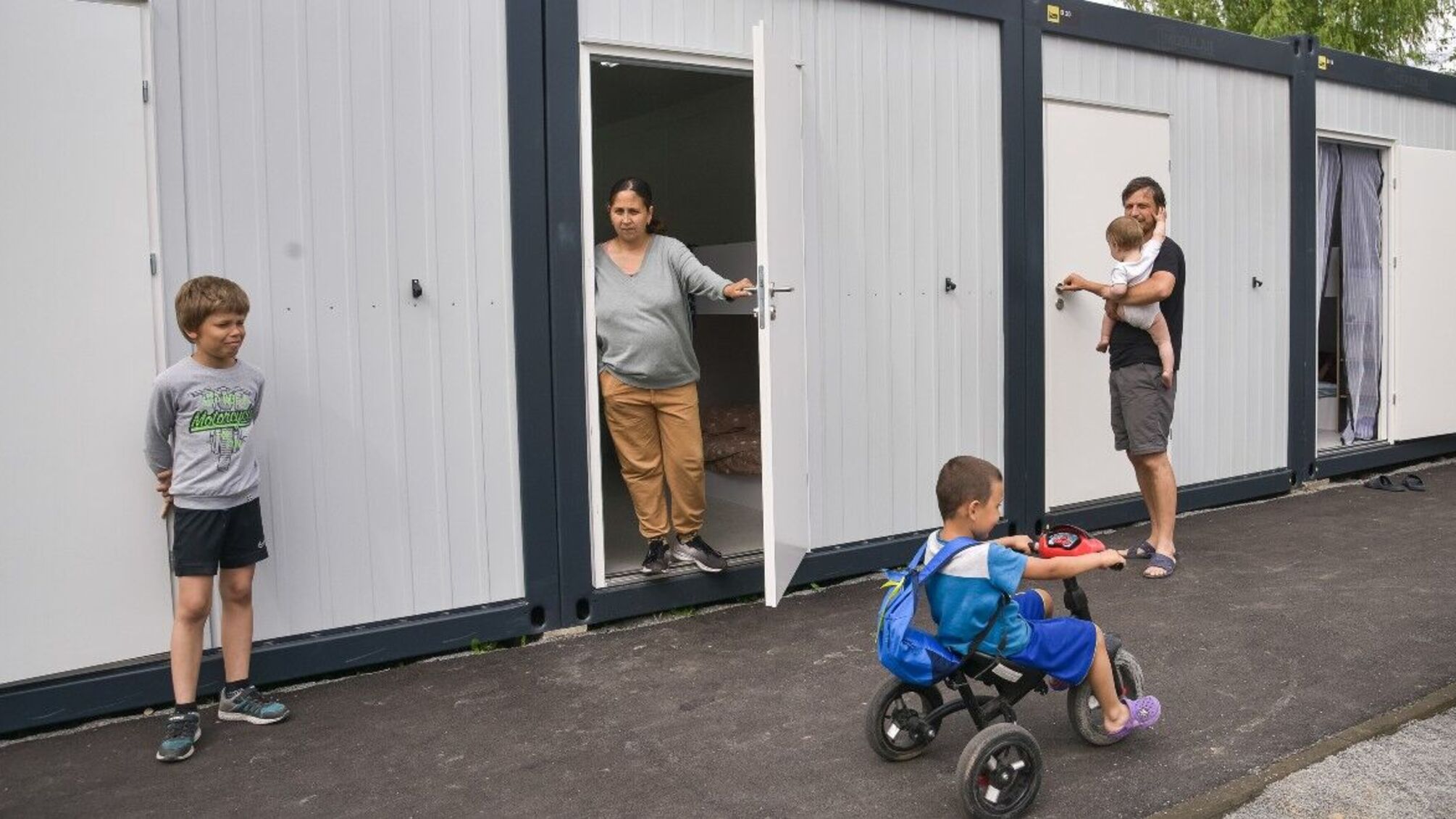 Польша построила временное жилье для переселенцев в Буче