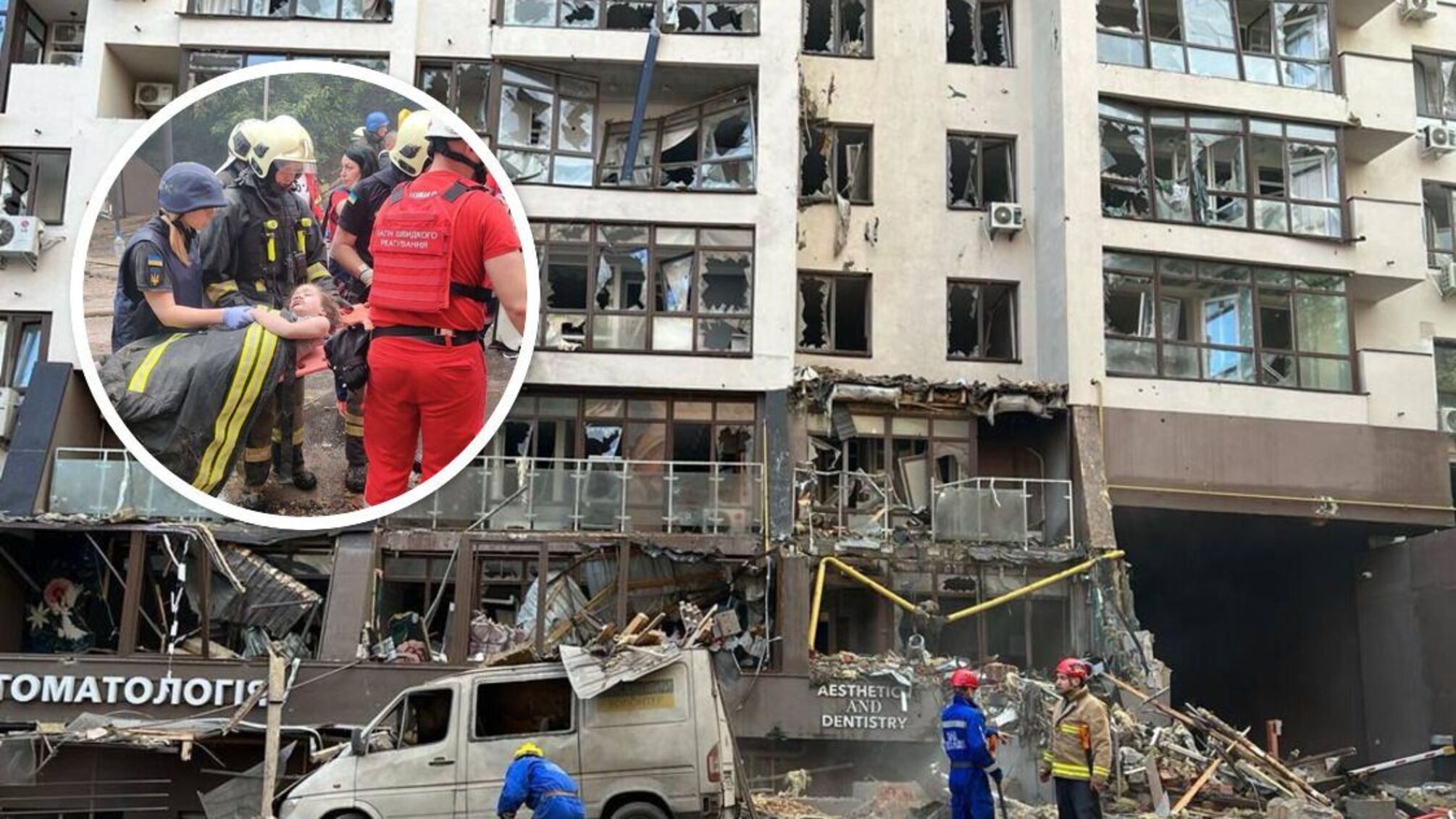 последствия обстрела