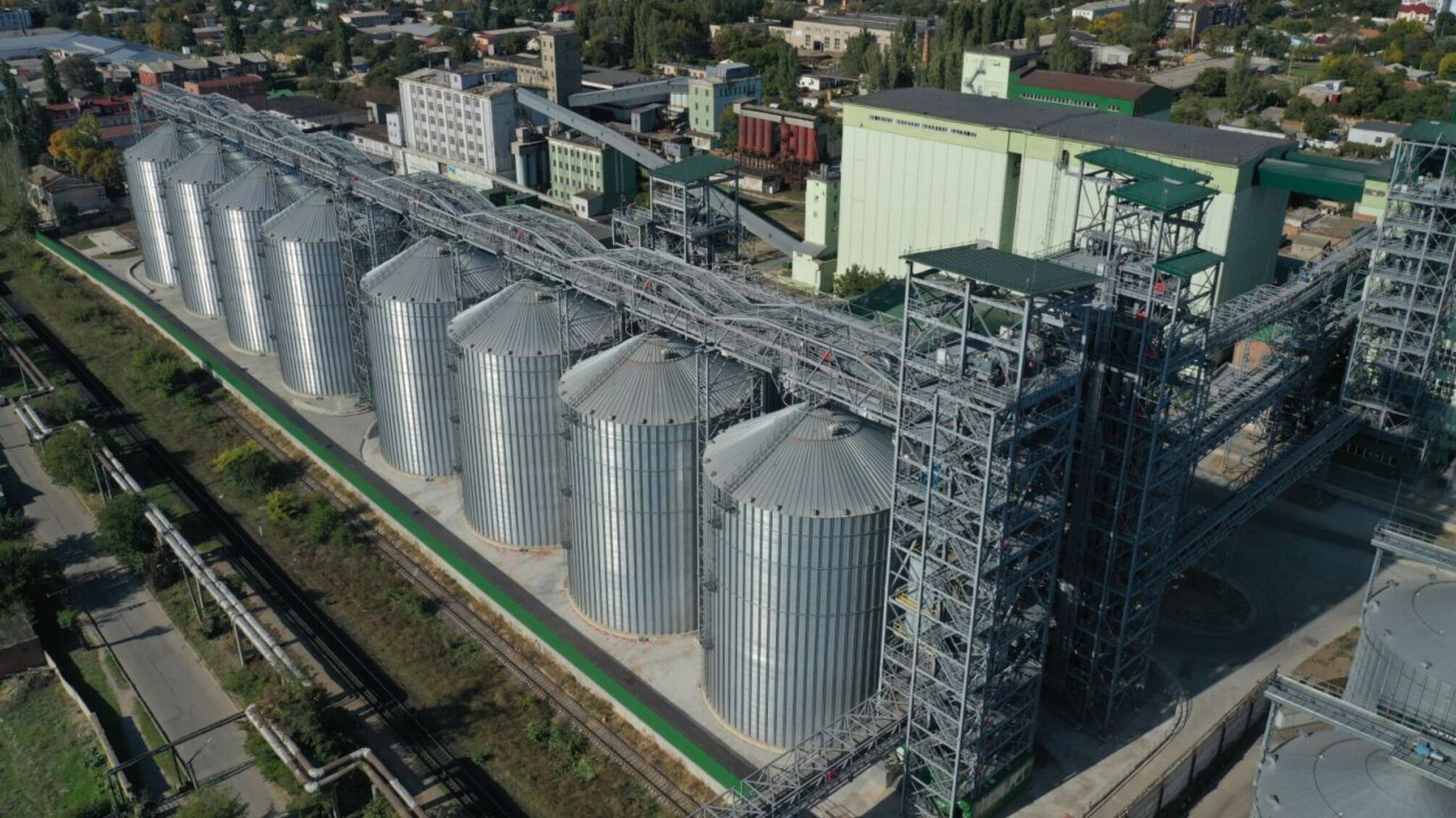 Зерновой терминал в Николаеве