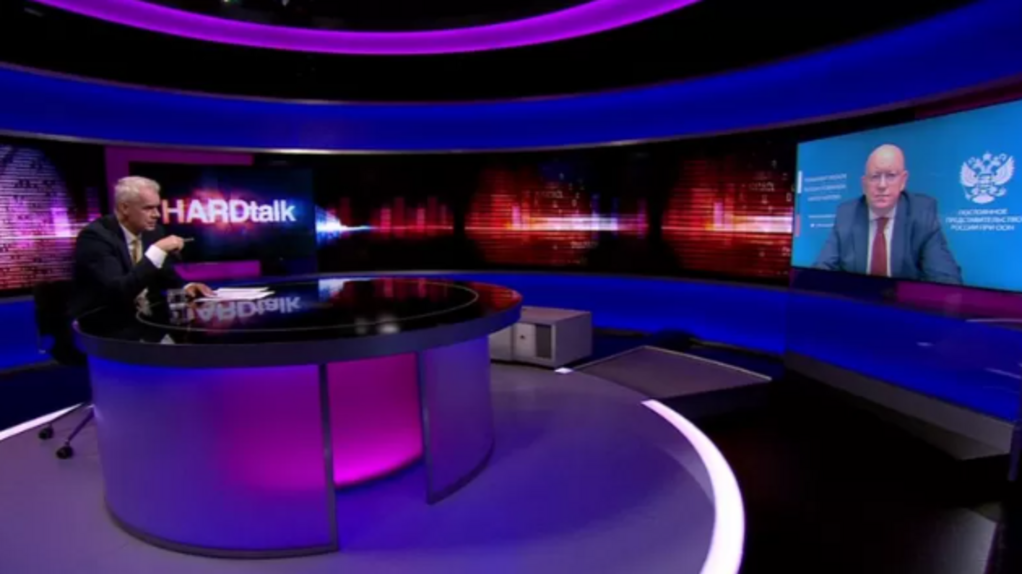 Небензя в HardTalk