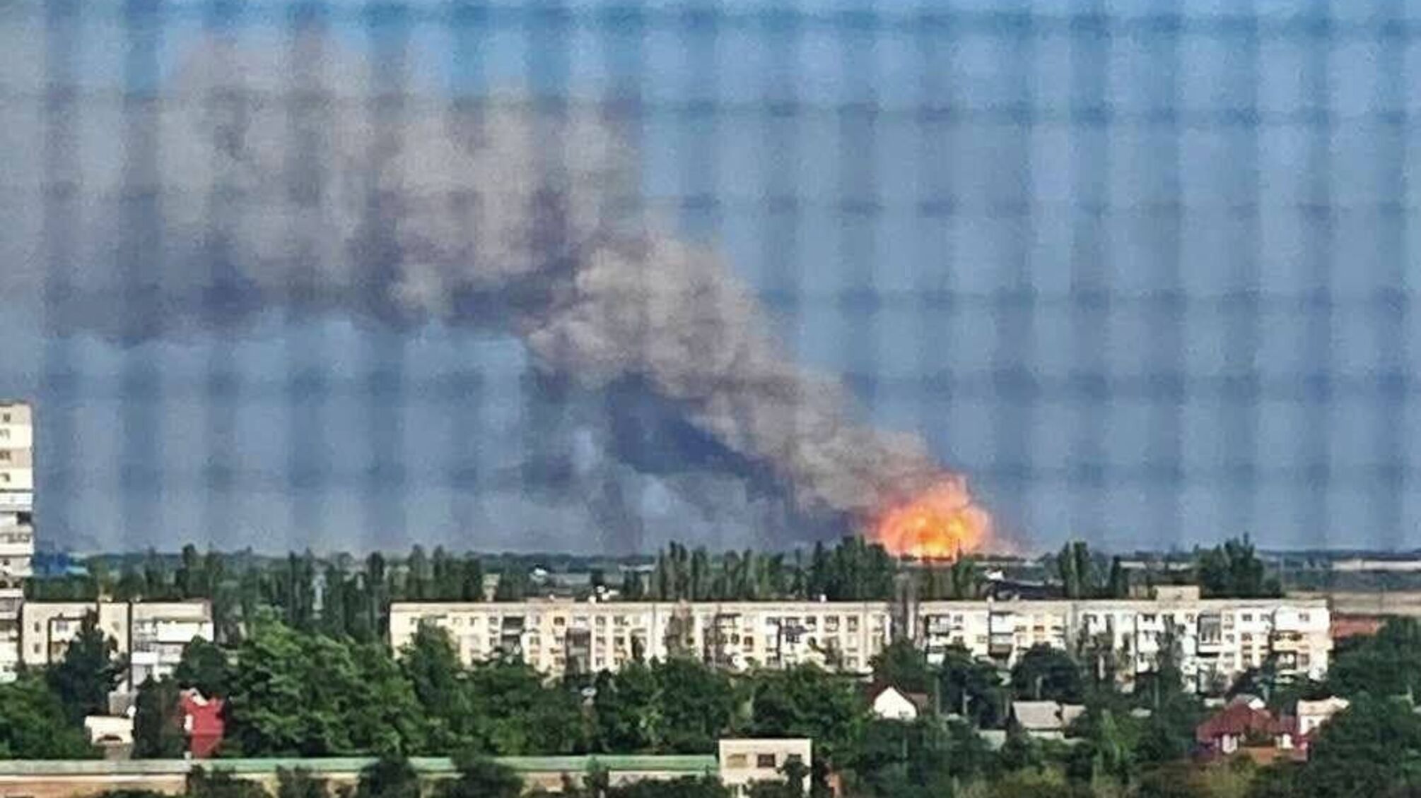 дым над городом